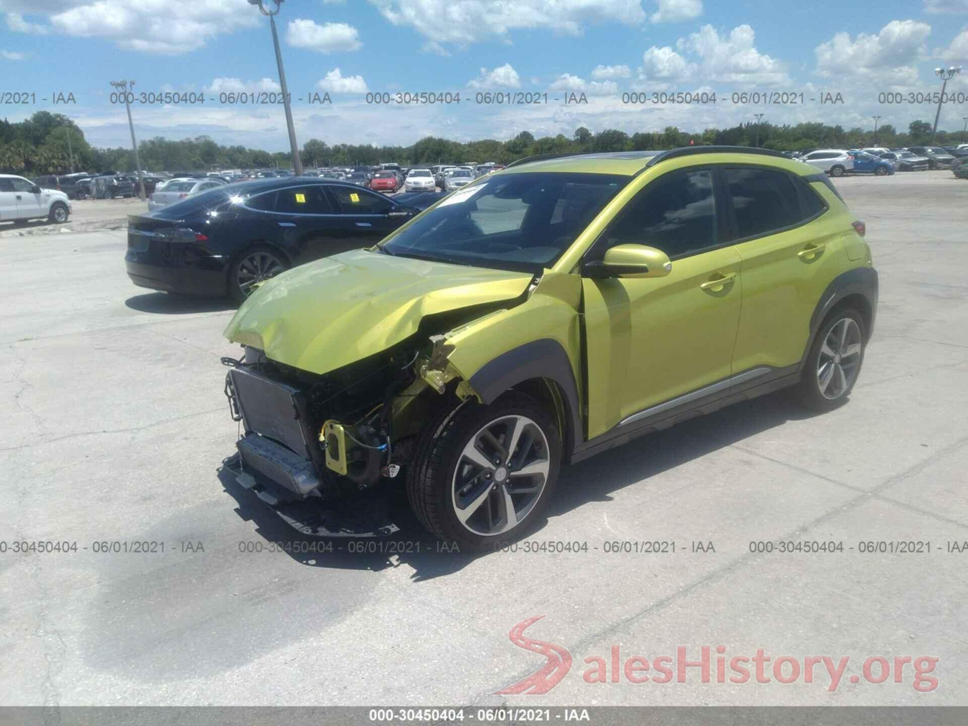 KM8K33A54KU372718 2019 HYUNDAI KONA