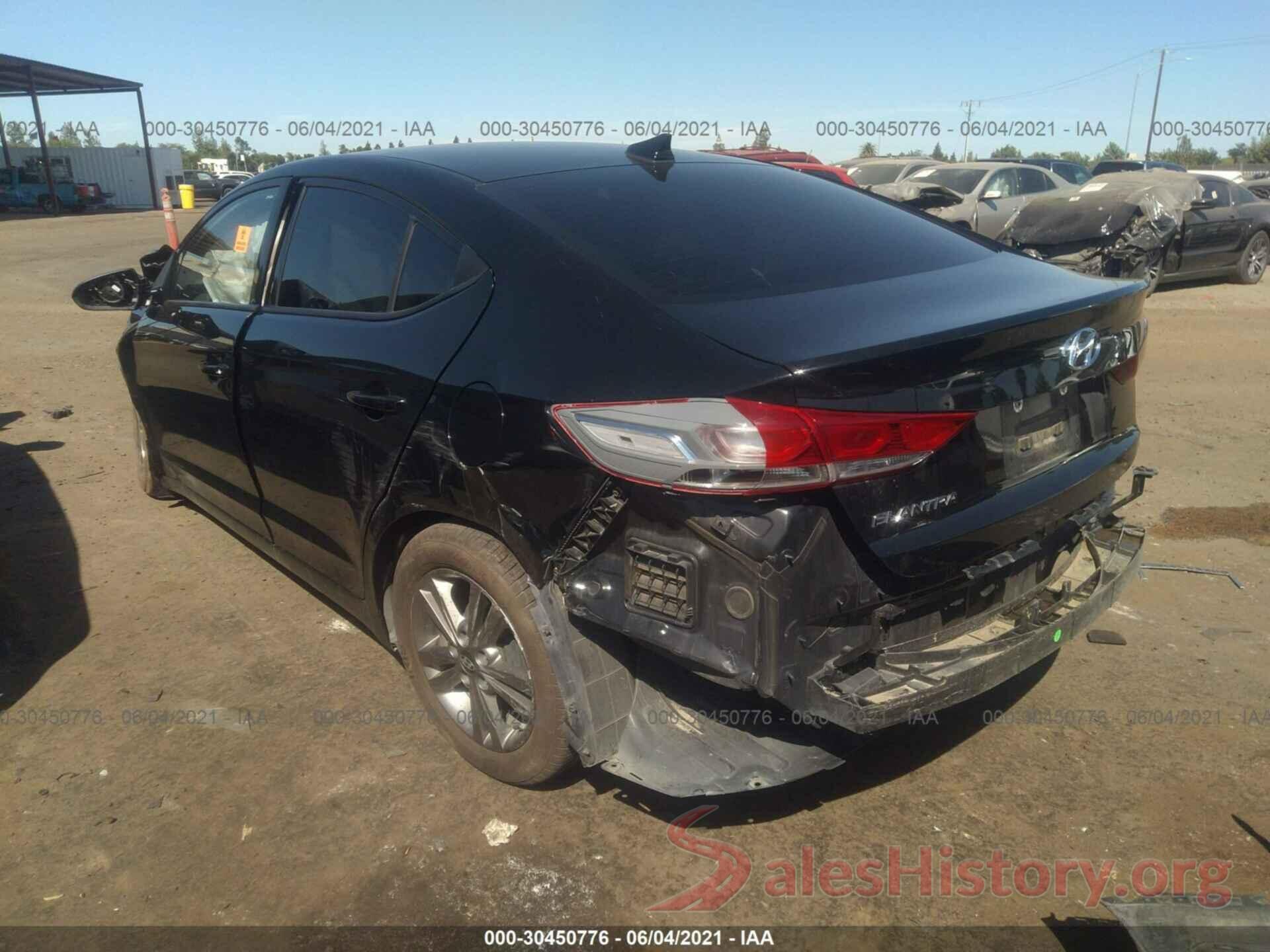 5NPD84LFXHH076342 2017 HYUNDAI ELANTRA