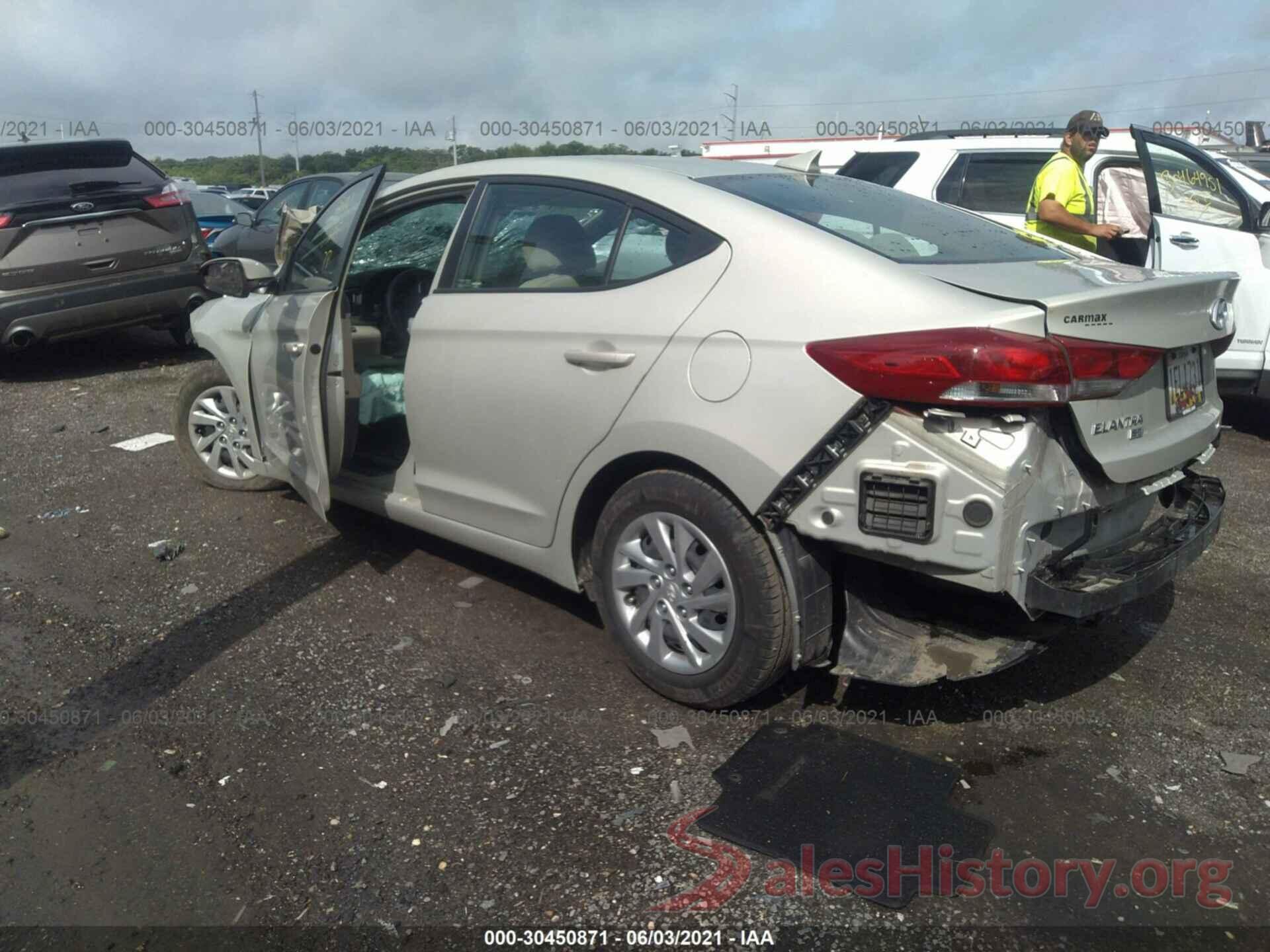 KMHD74LF2HU315483 2017 HYUNDAI ELANTRA