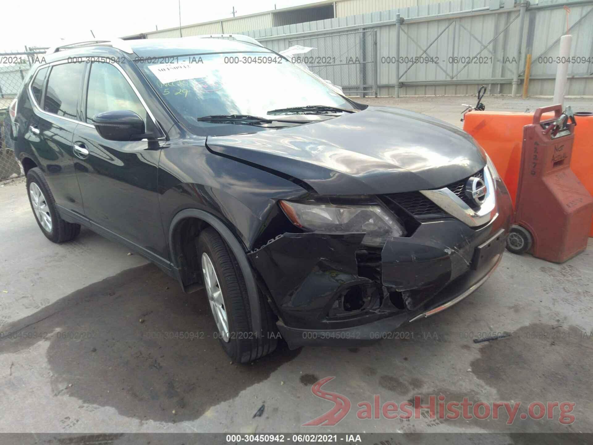 KNMAT2MT1GP614875 2016 NISSAN ROGUE