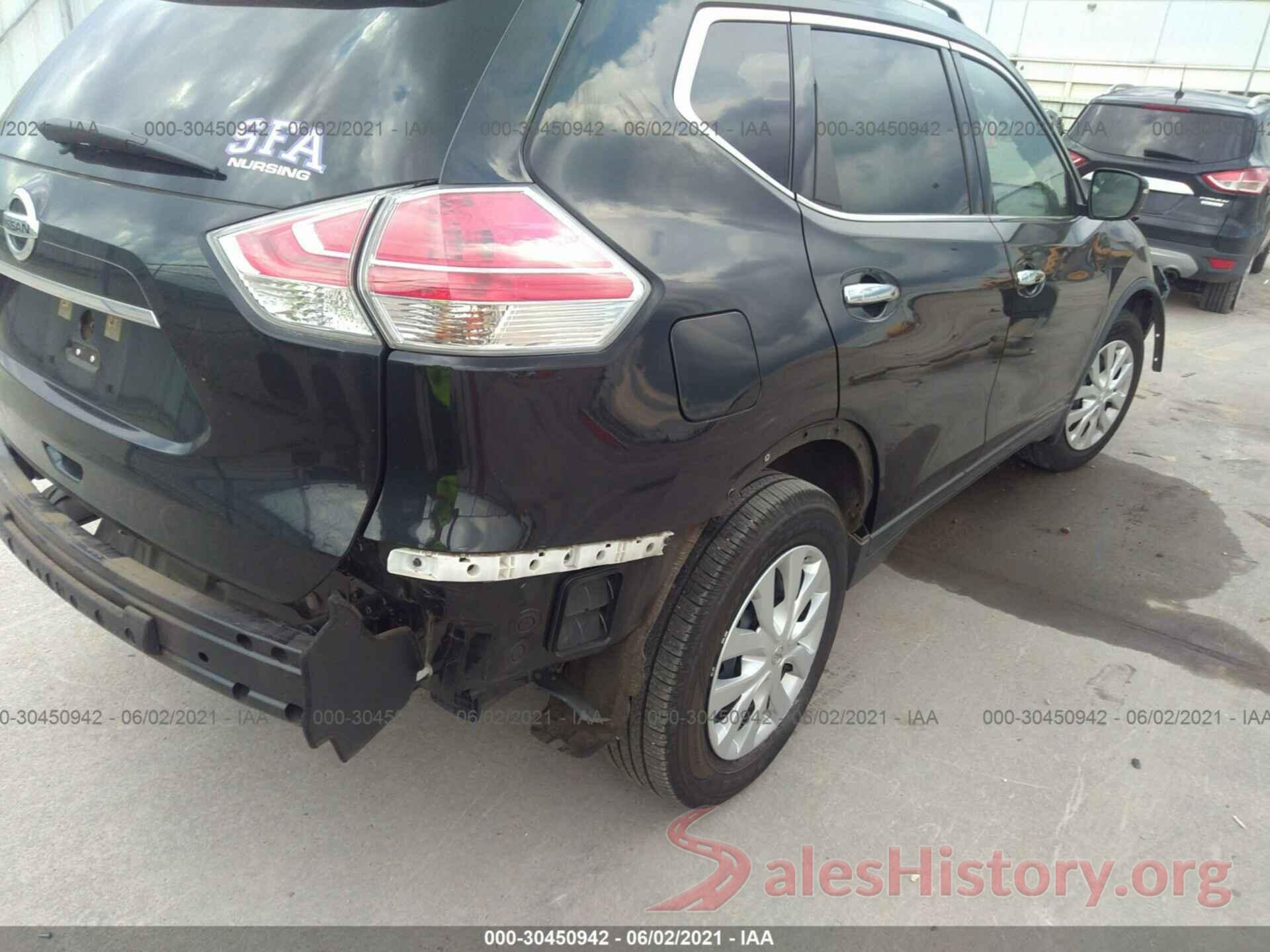 KNMAT2MT1GP614875 2016 NISSAN ROGUE