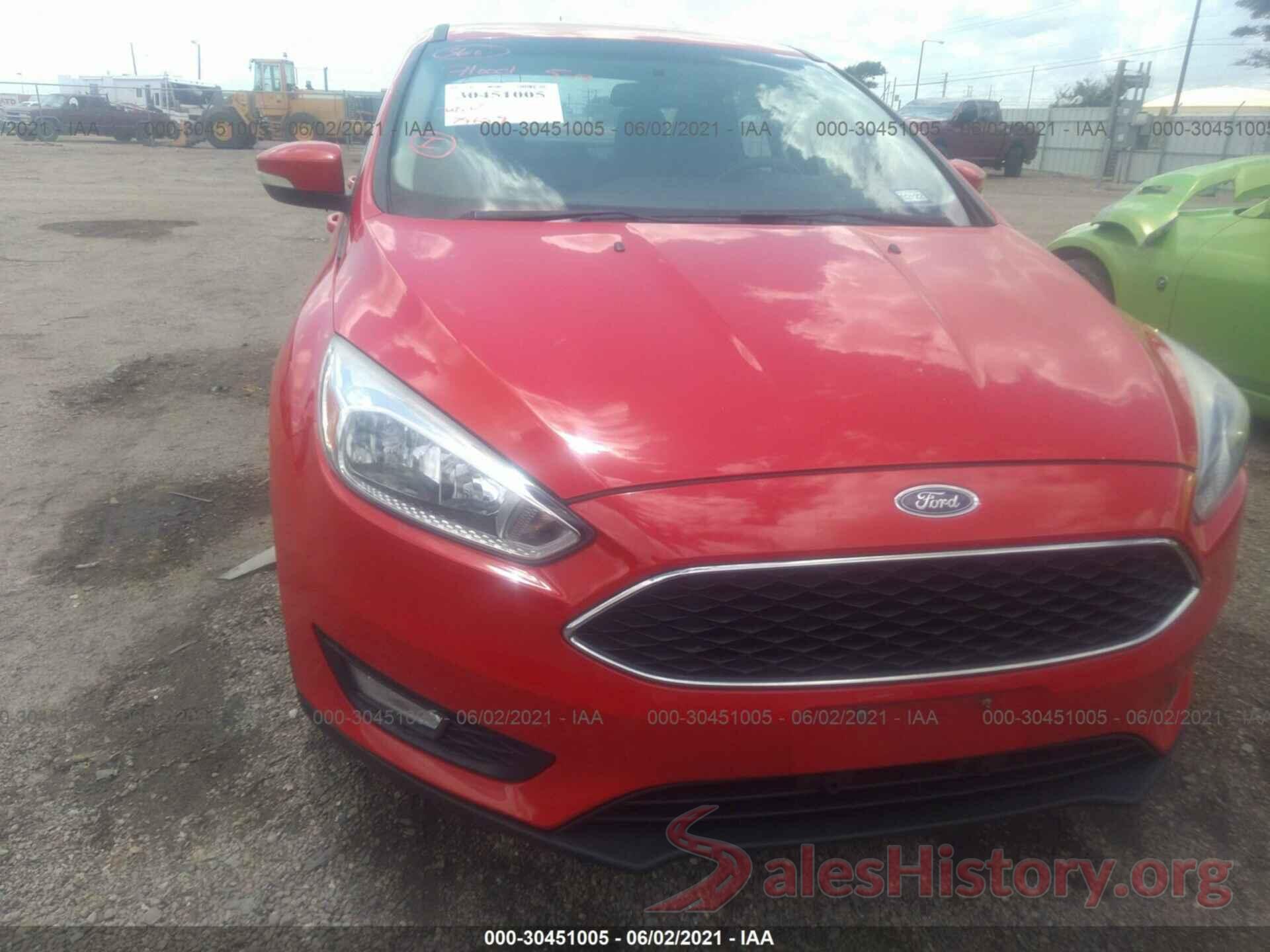 1FADP3F22GL233836 2016 FORD FOCUS