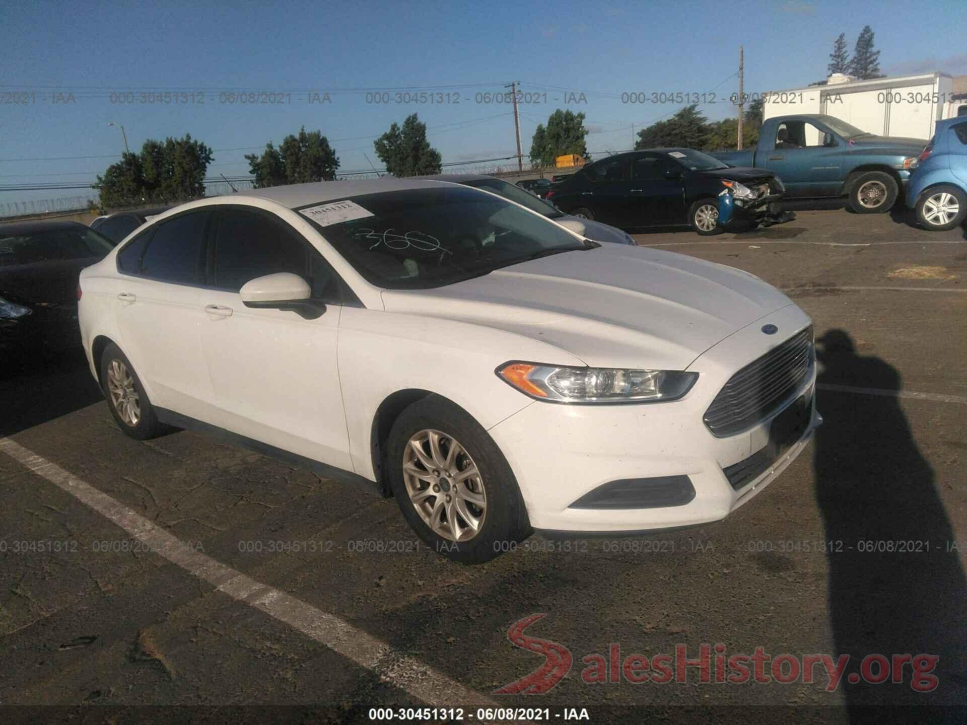 3FA6P0G76GR195840 2016 FORD FUSION