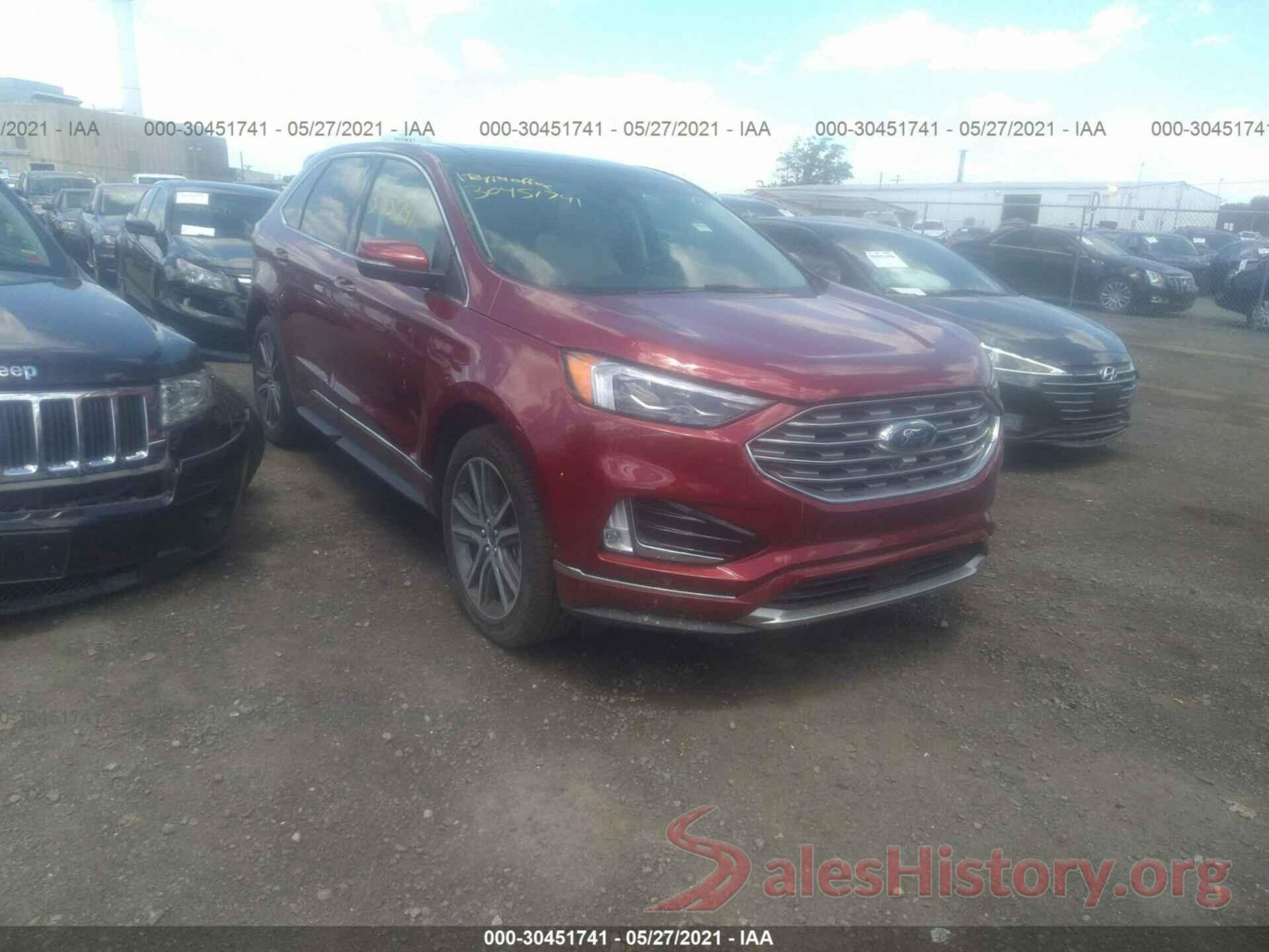 2FMPK4K97KBB74902 2019 FORD EDGE