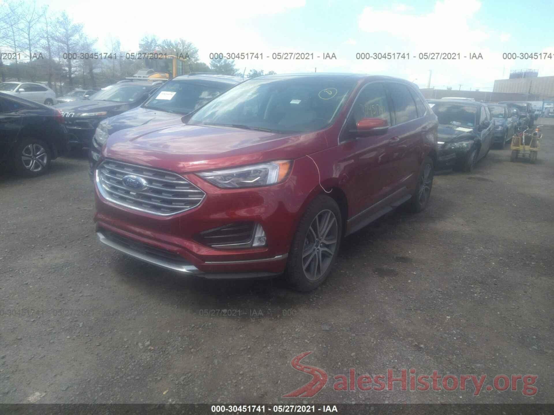 2FMPK4K97KBB74902 2019 FORD EDGE