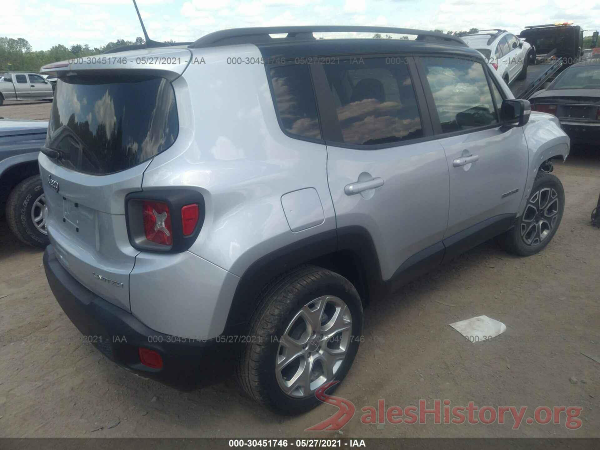 ZACNJBD16KPJ86204 2019 JEEP RENEGADE