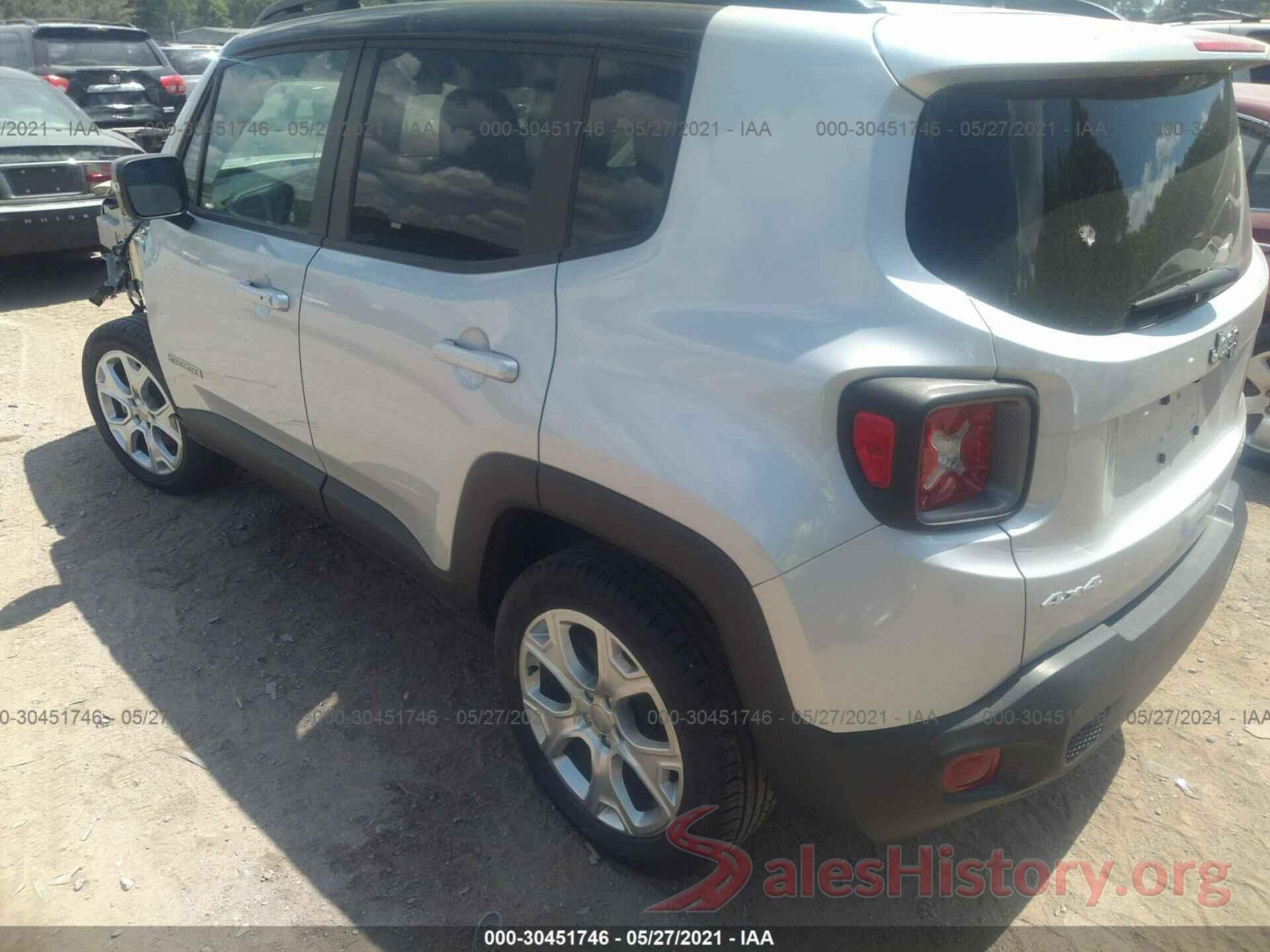 ZACNJBD16KPJ86204 2019 JEEP RENEGADE