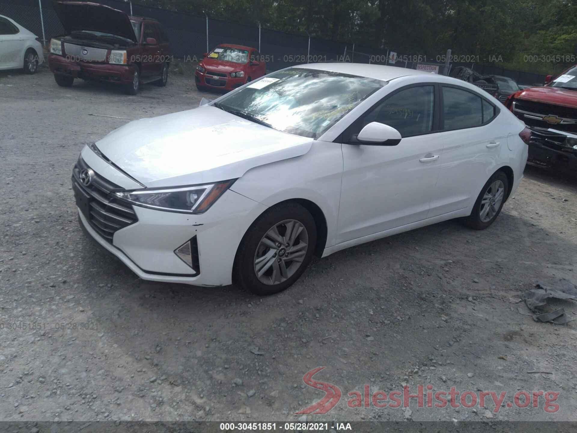 5NPD84LF2LH578416 2020 HYUNDAI ELANTRA