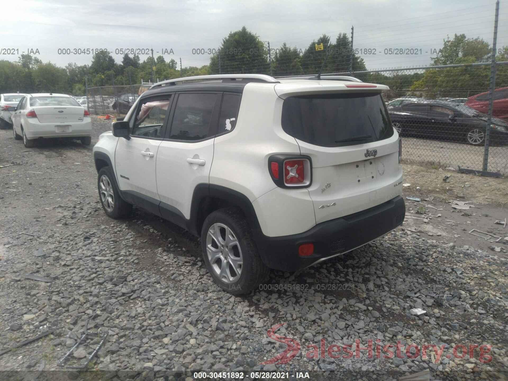 ZACCJBDTXGPE07998 2016 JEEP RENEGADE