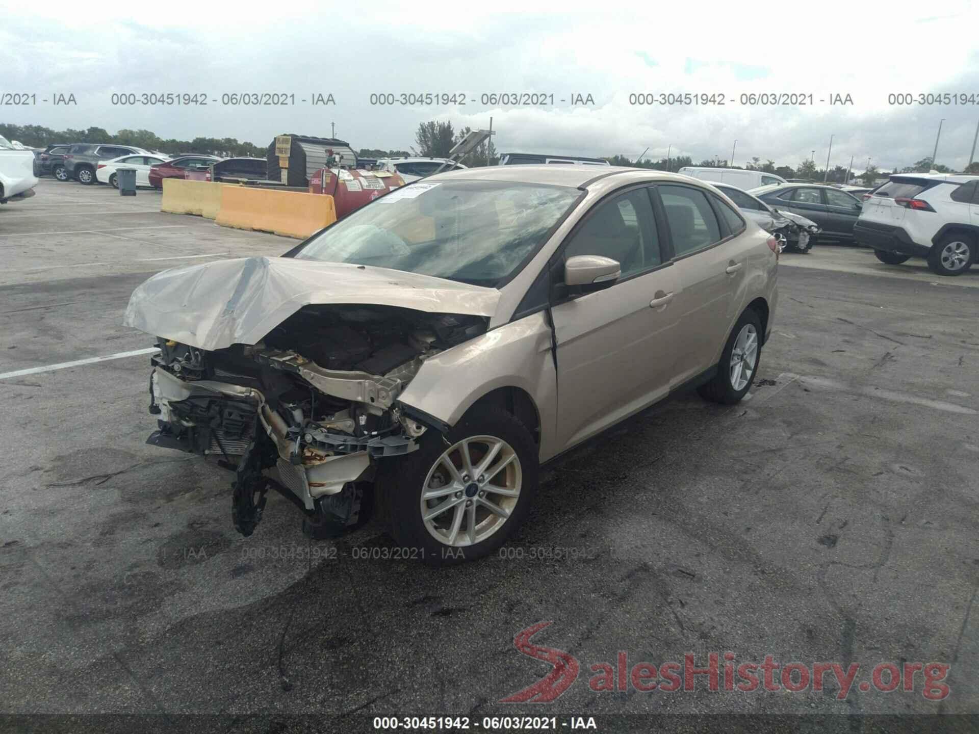 1FADP3F27HL346019 2017 FORD FOCUS