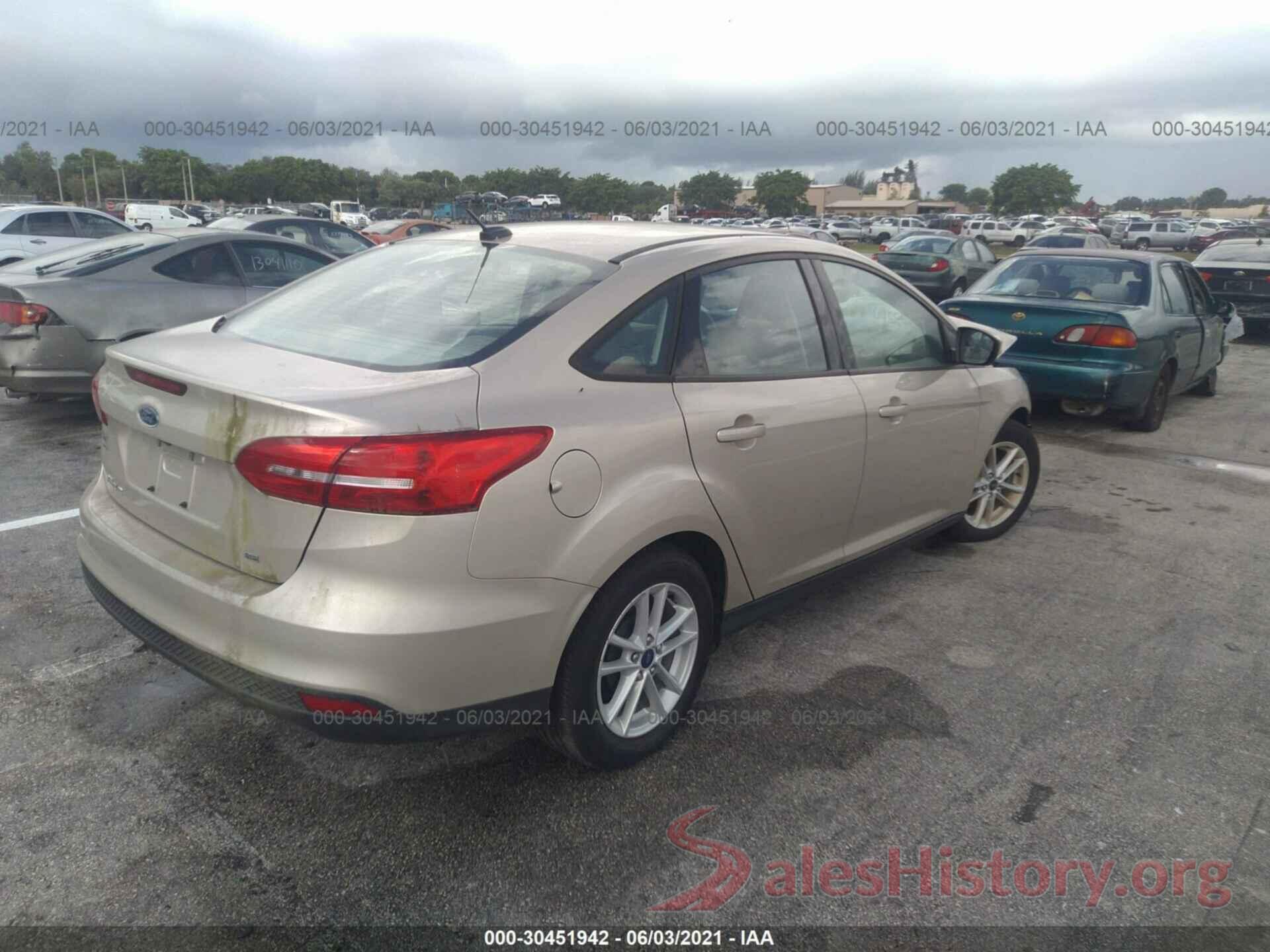 1FADP3F27HL346019 2017 FORD FOCUS