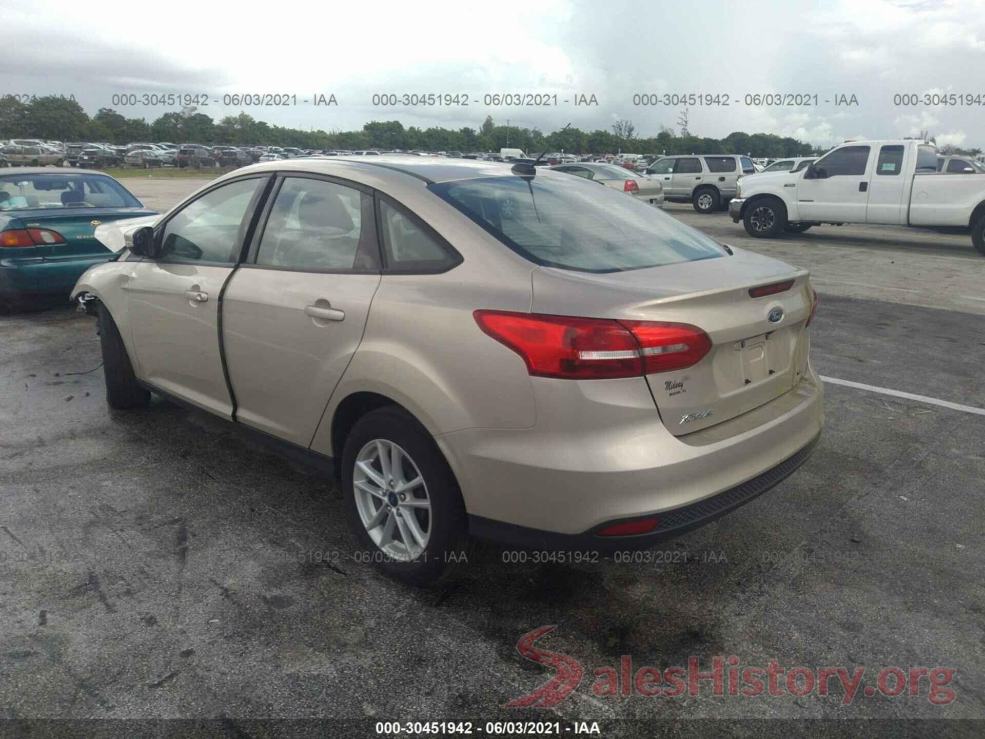 1FADP3F27HL346019 2017 FORD FOCUS