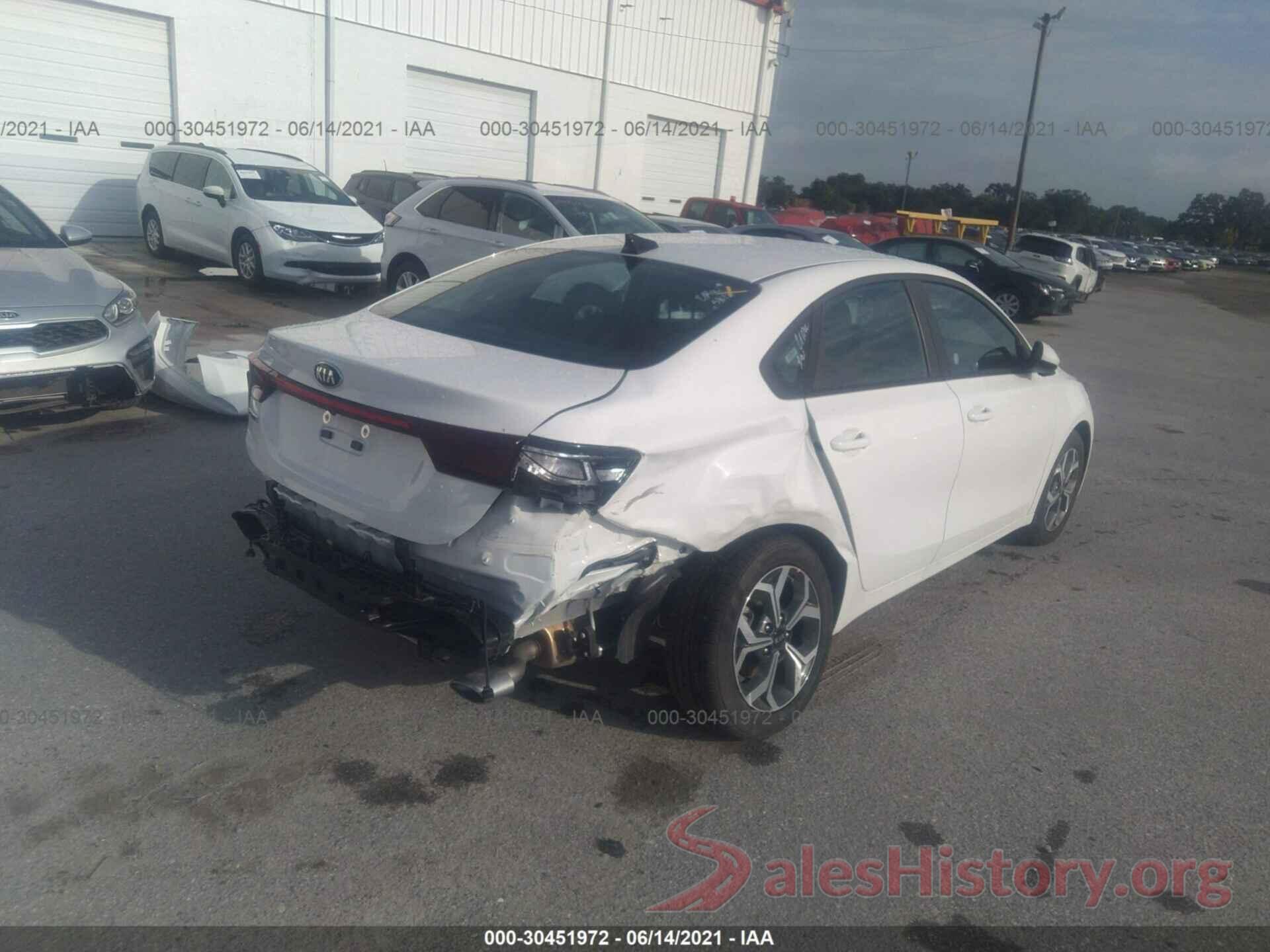 3KPF24AD5ME310901 2021 KIA FORTE