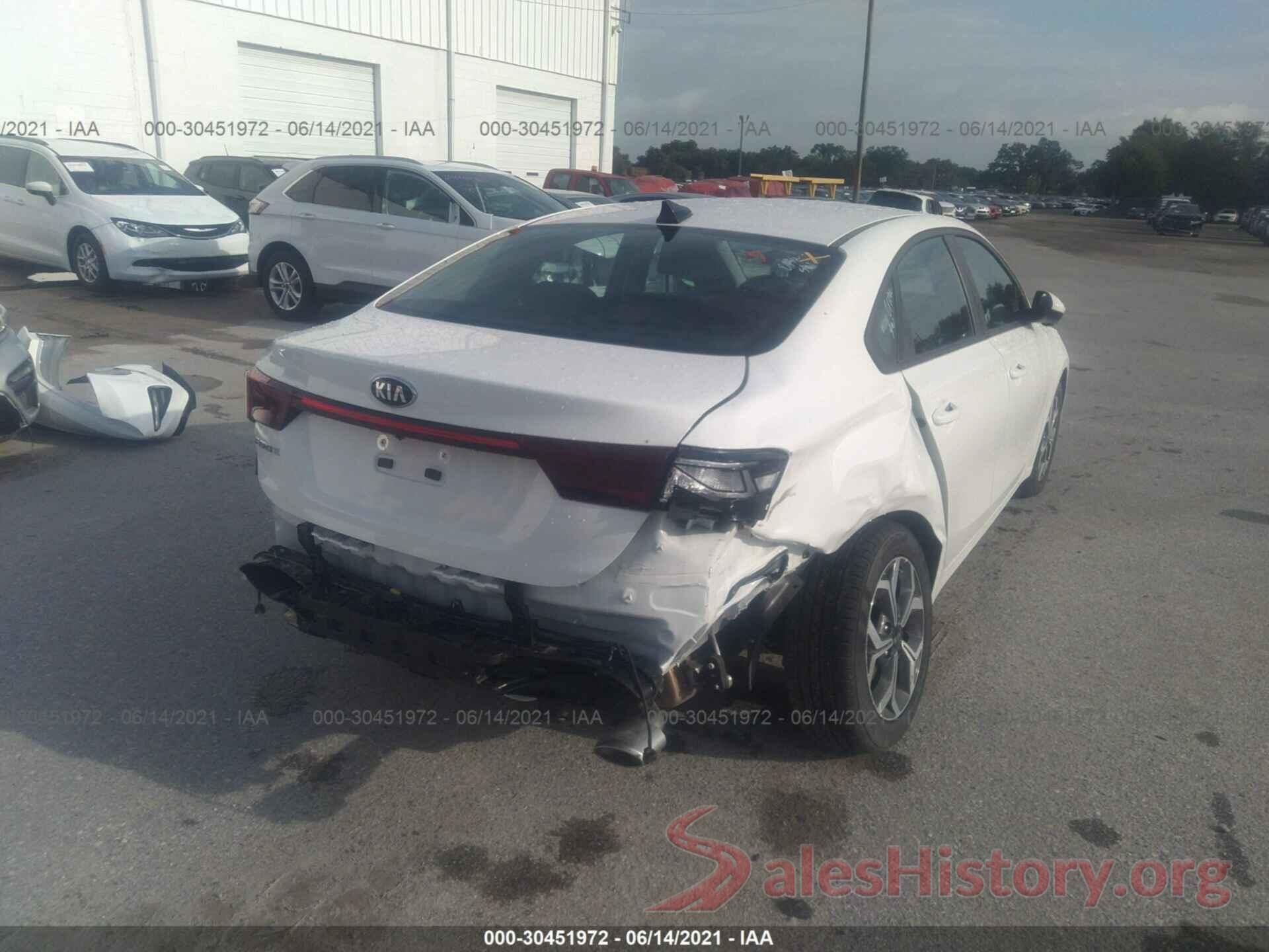 3KPF24AD5ME310901 2021 KIA FORTE