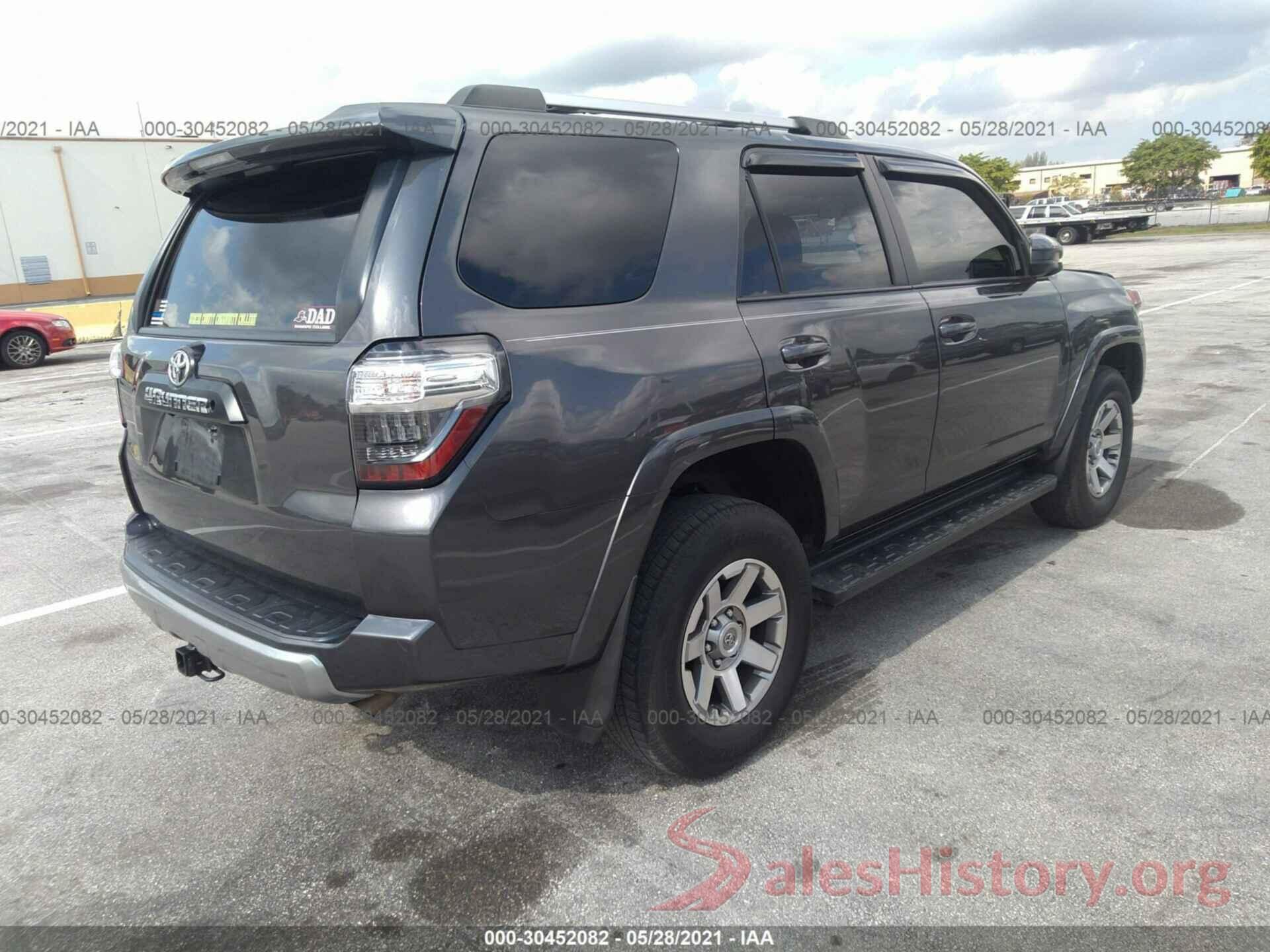 JTEBU5JR3G5400070 2016 TOYOTA 4RUNNER