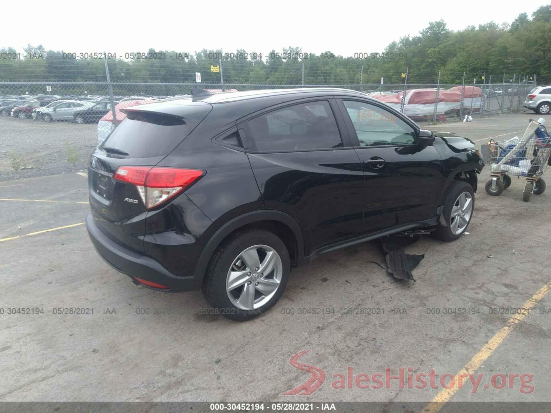 3CZRU6H52KM743462 2019 HONDA HR-V