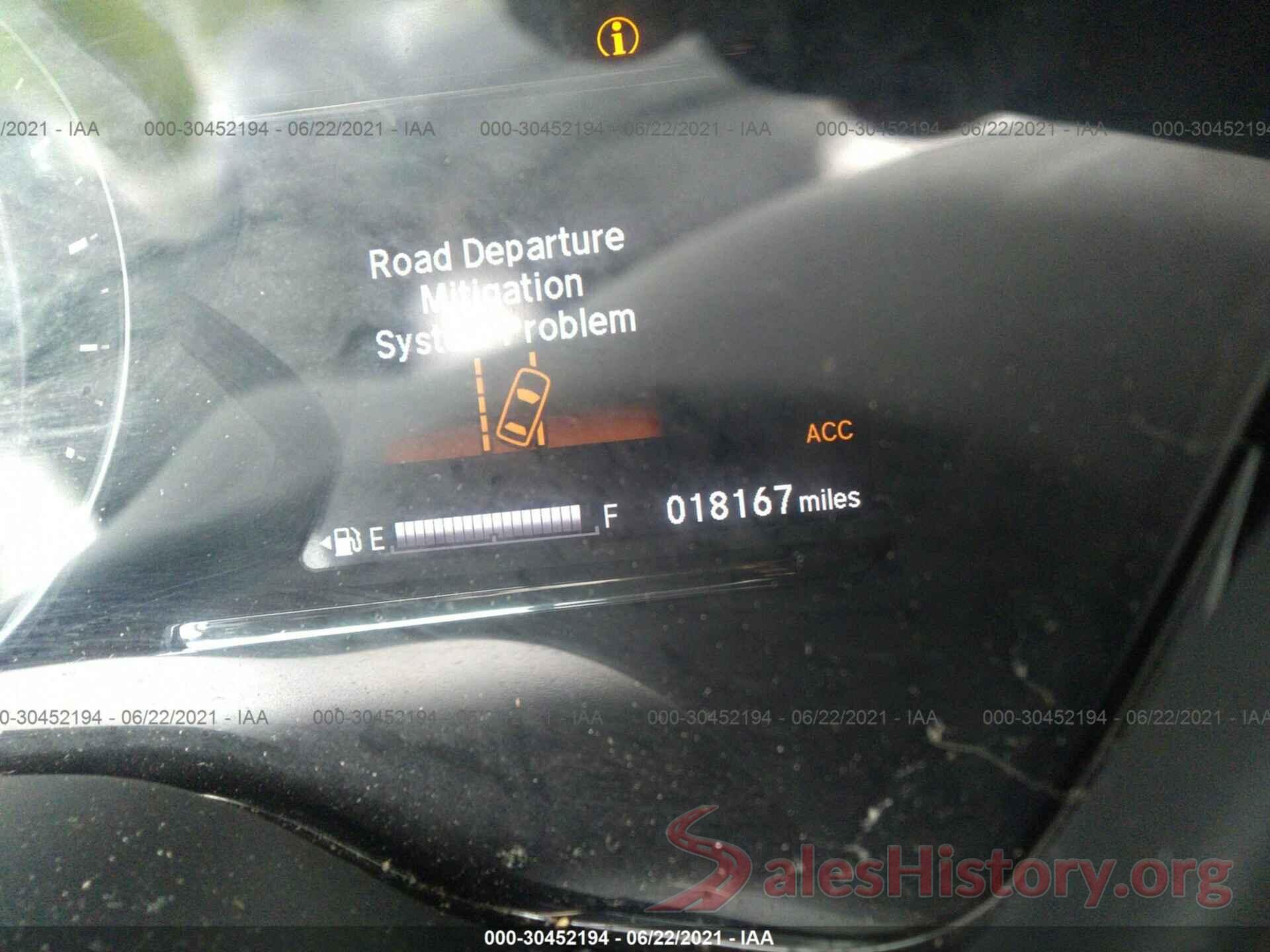 3CZRU6H52KM743462 2019 HONDA HR-V