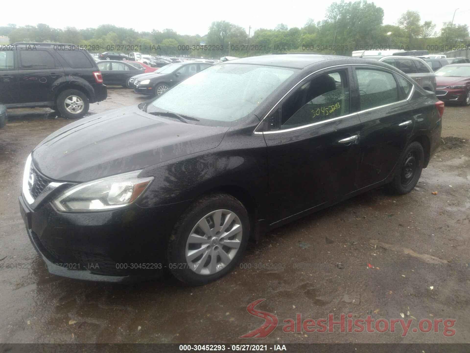 3N1AB7AP0HY229205 2017 NISSAN SENTRA