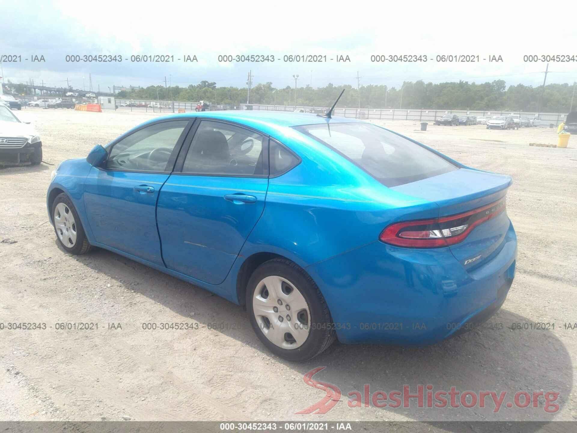 1C3CDFAA2GD541554 2016 DODGE DART