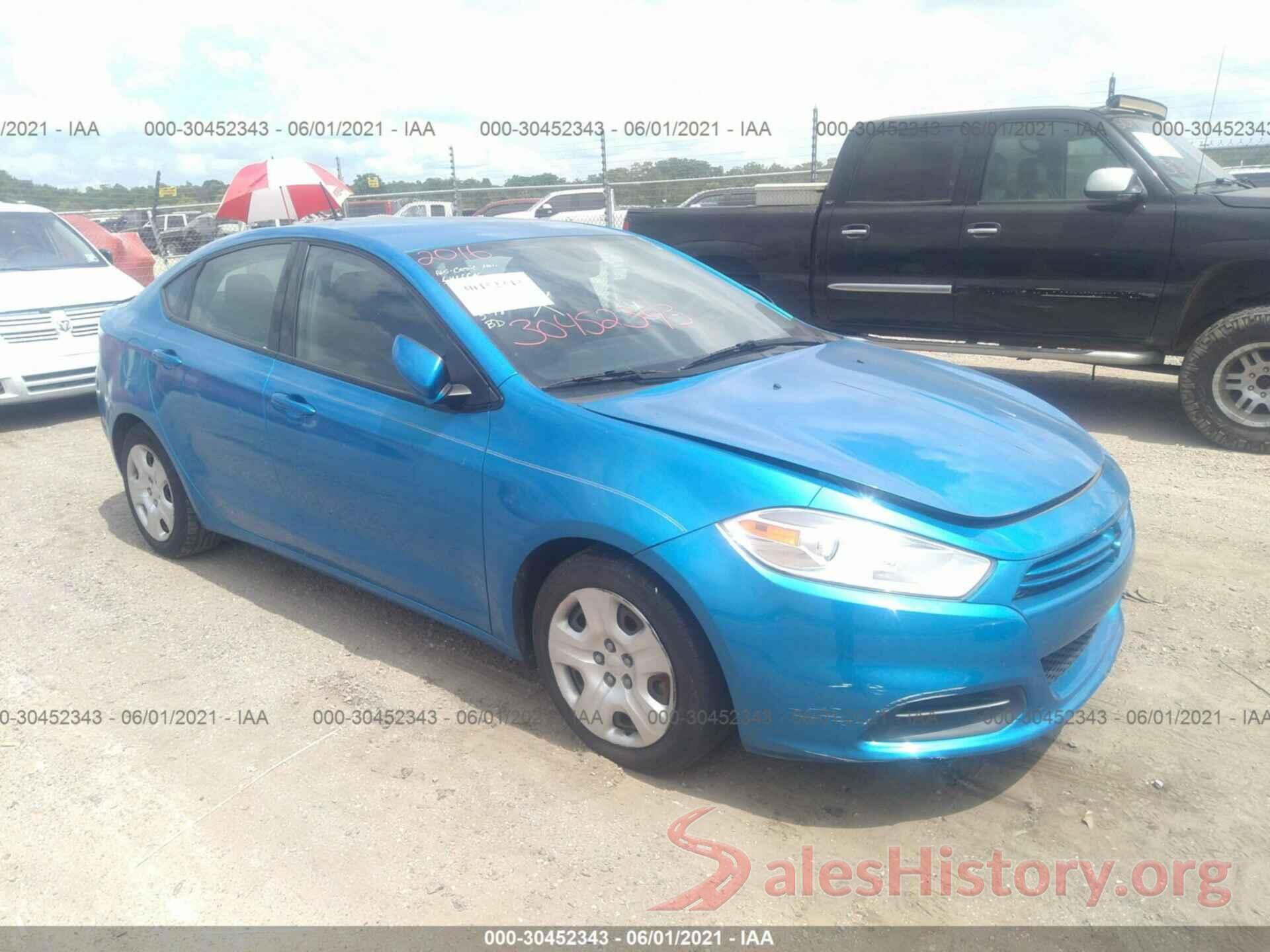 1C3CDFAA2GD541554 2016 DODGE DART