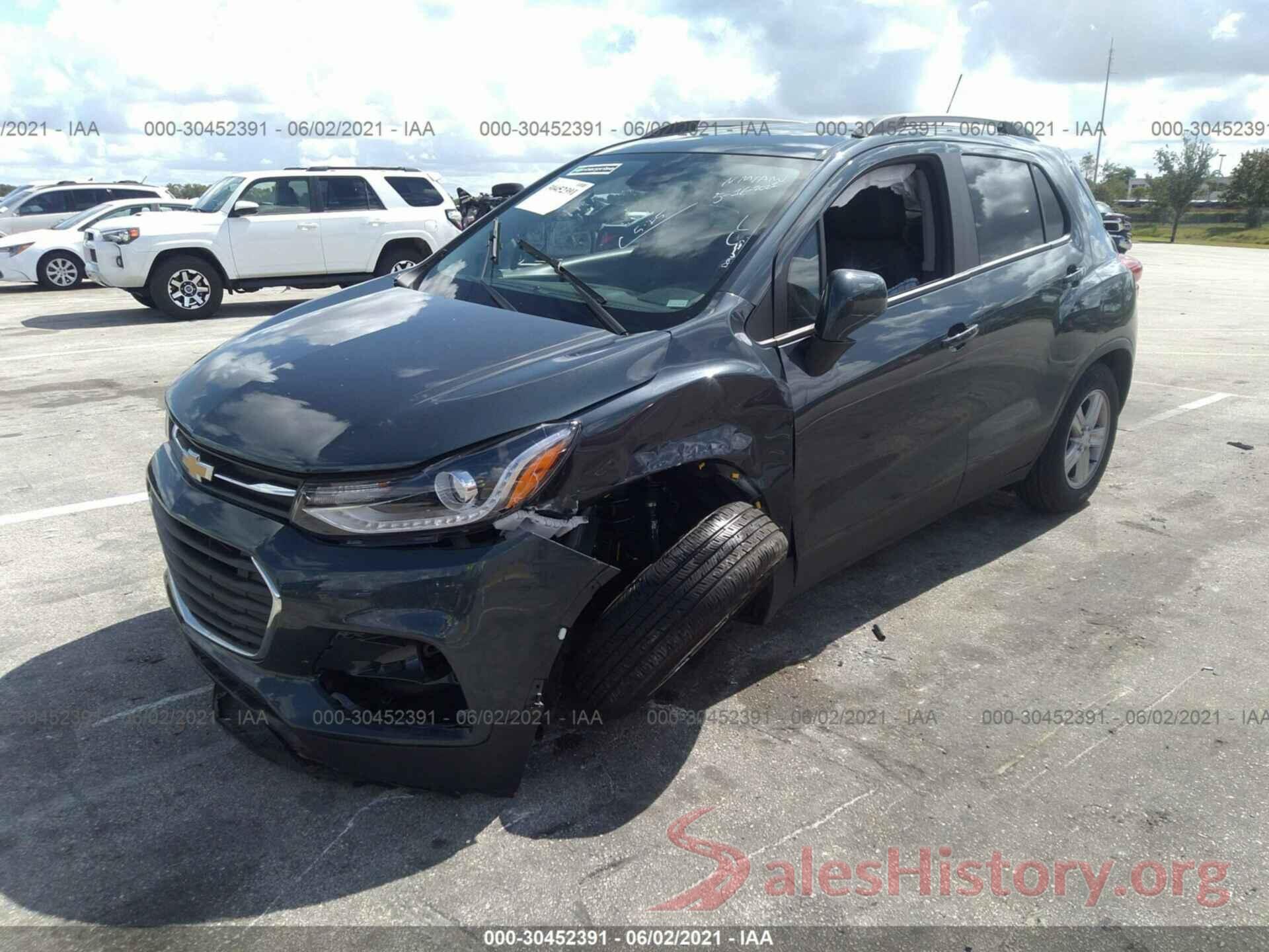 KL7CJLSB5MB325406 2021 CHEVROLET TRAX