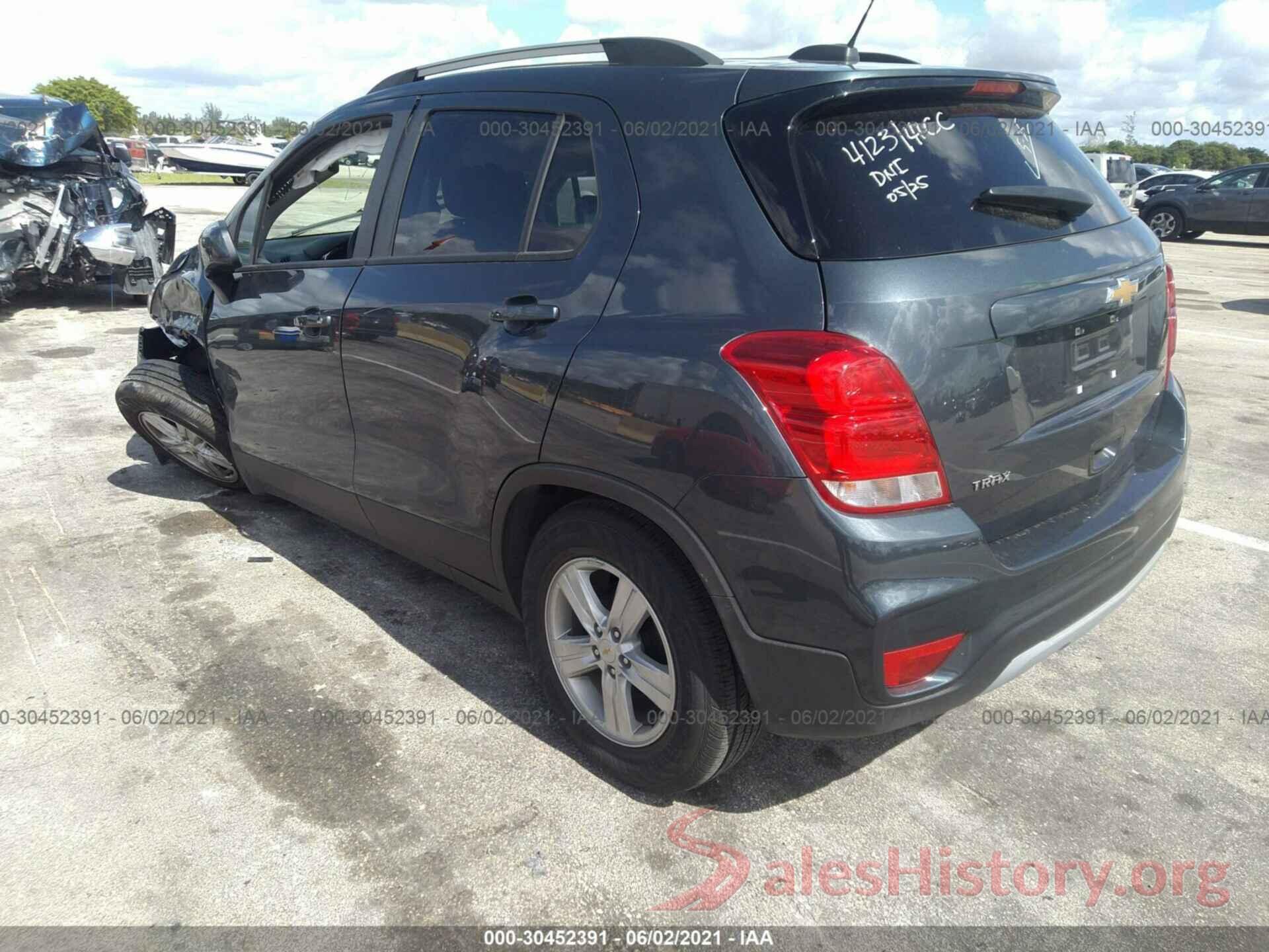 KL7CJLSB5MB325406 2021 CHEVROLET TRAX