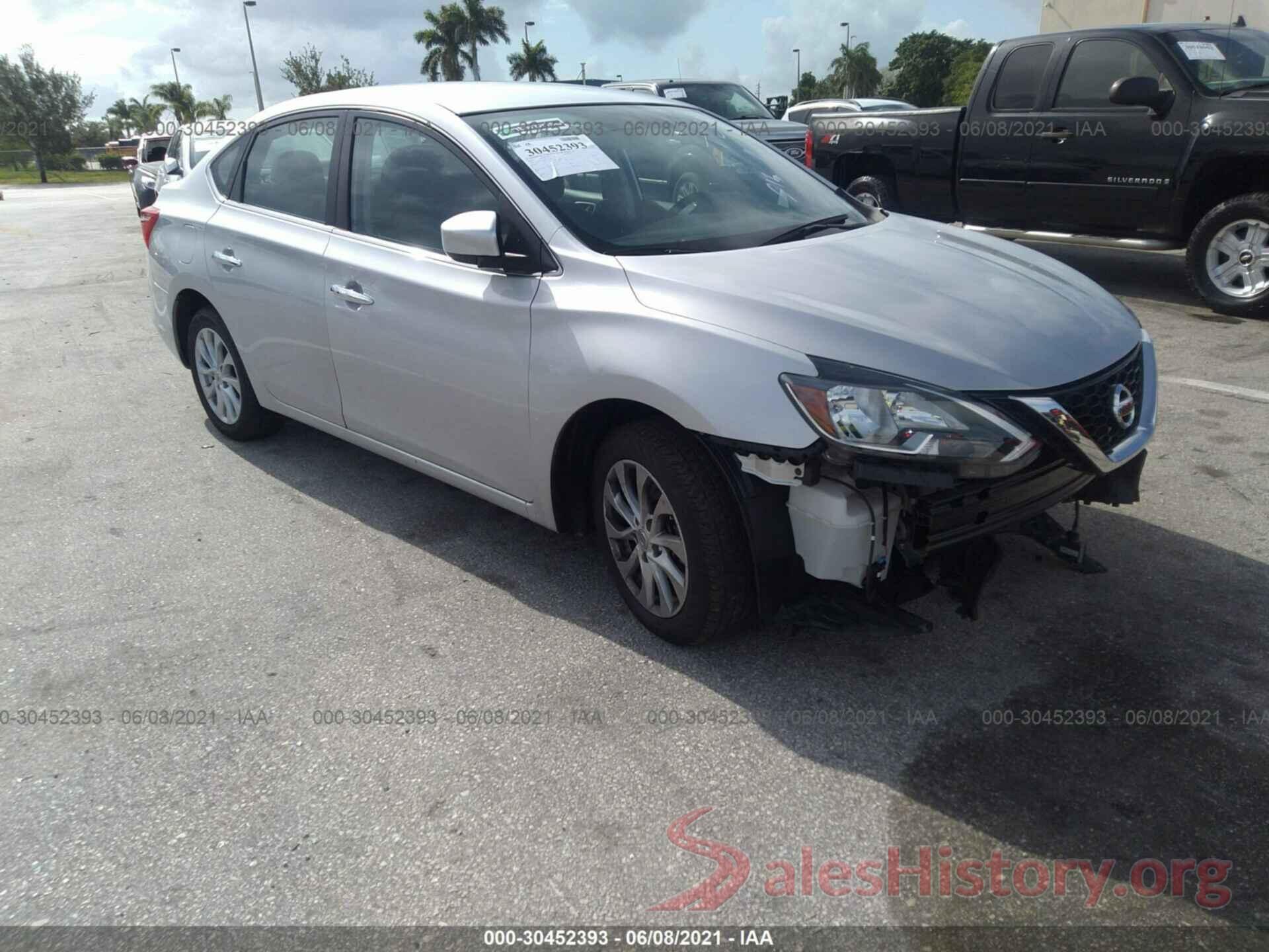 3N1AB7AP6KY343636 2019 NISSAN SENTRA