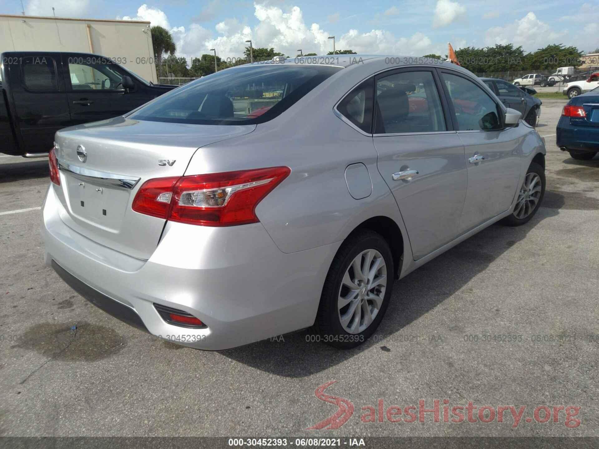 3N1AB7AP6KY343636 2019 NISSAN SENTRA