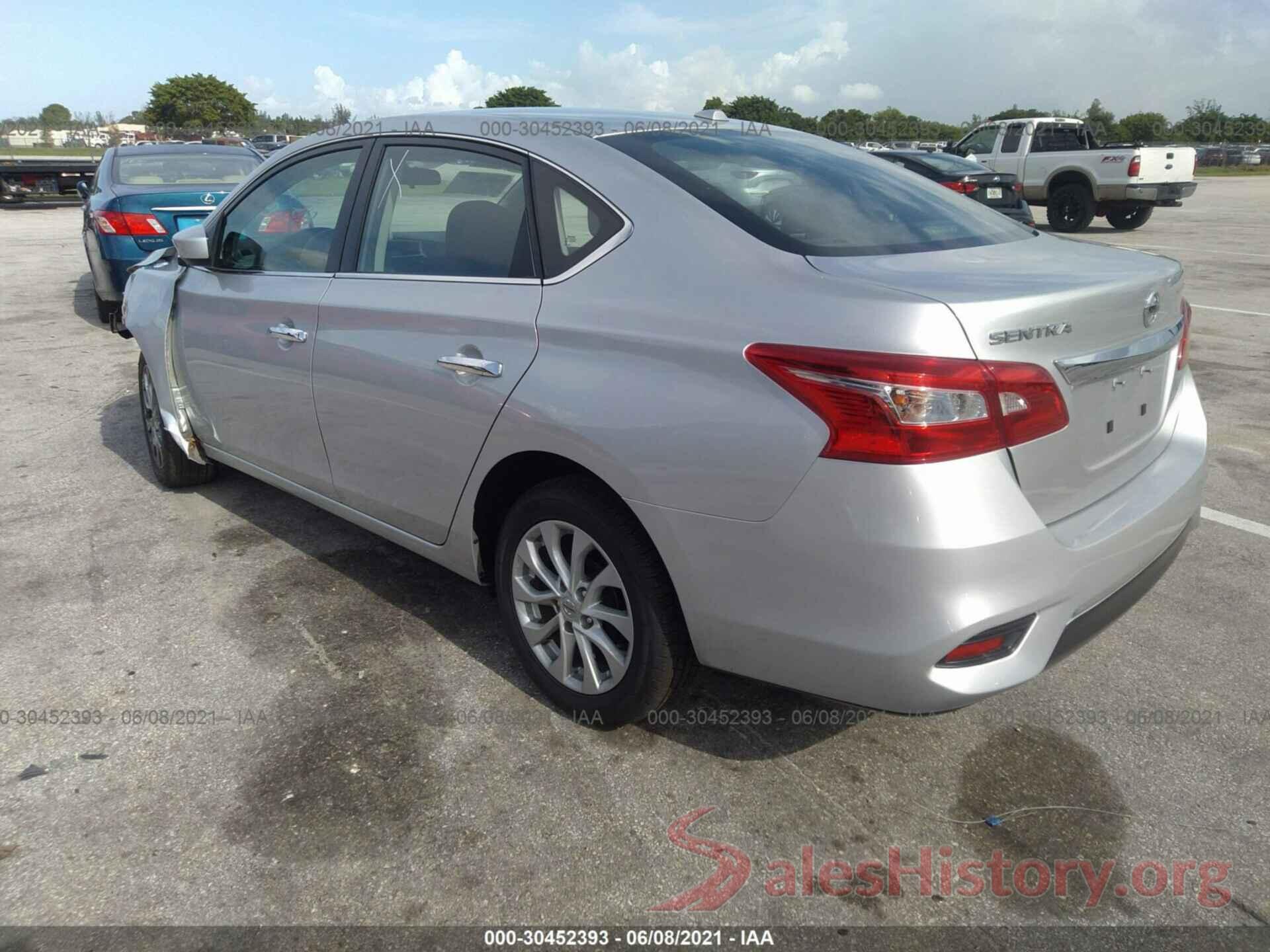 3N1AB7AP6KY343636 2019 NISSAN SENTRA