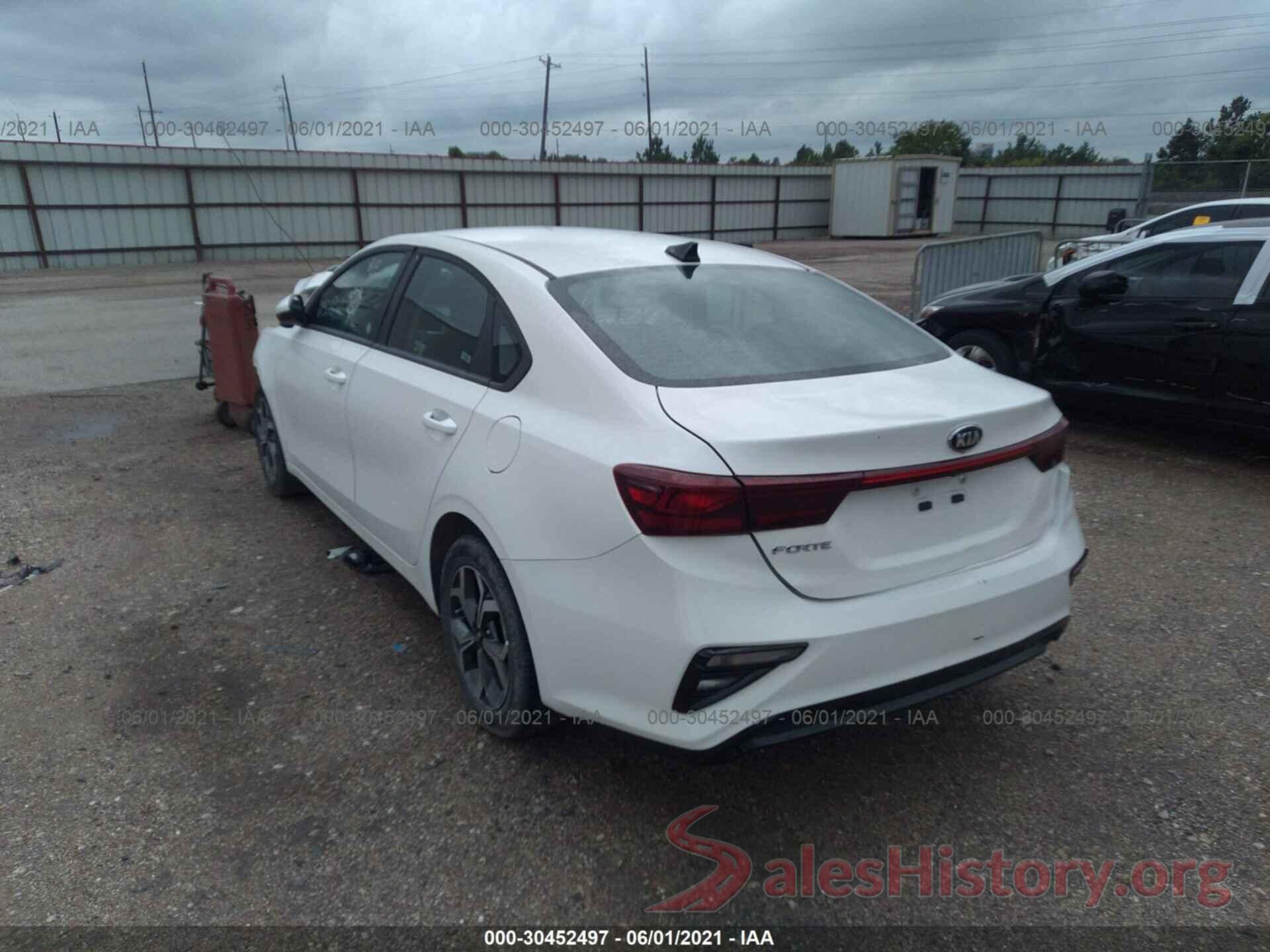 3KPF24AD1LE148666 2020 KIA FORTE