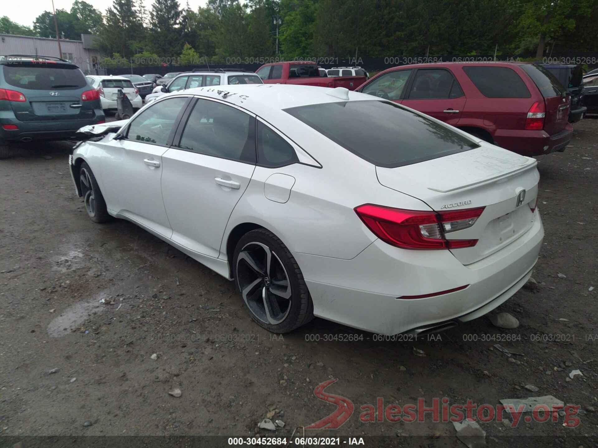 1HGCV1F31KA057263 2019 HONDA ACCORD SEDAN