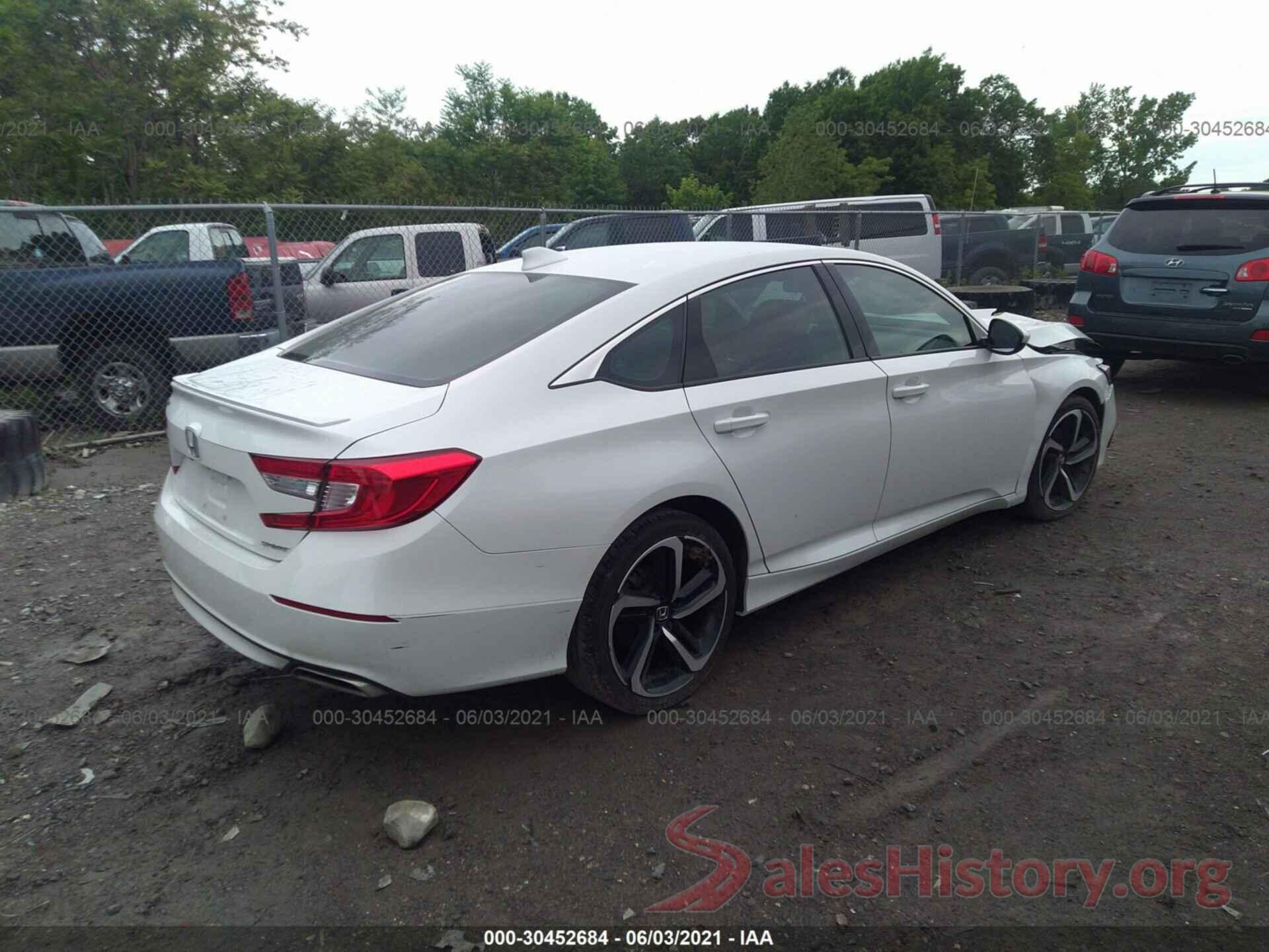 1HGCV1F31KA057263 2019 HONDA ACCORD SEDAN