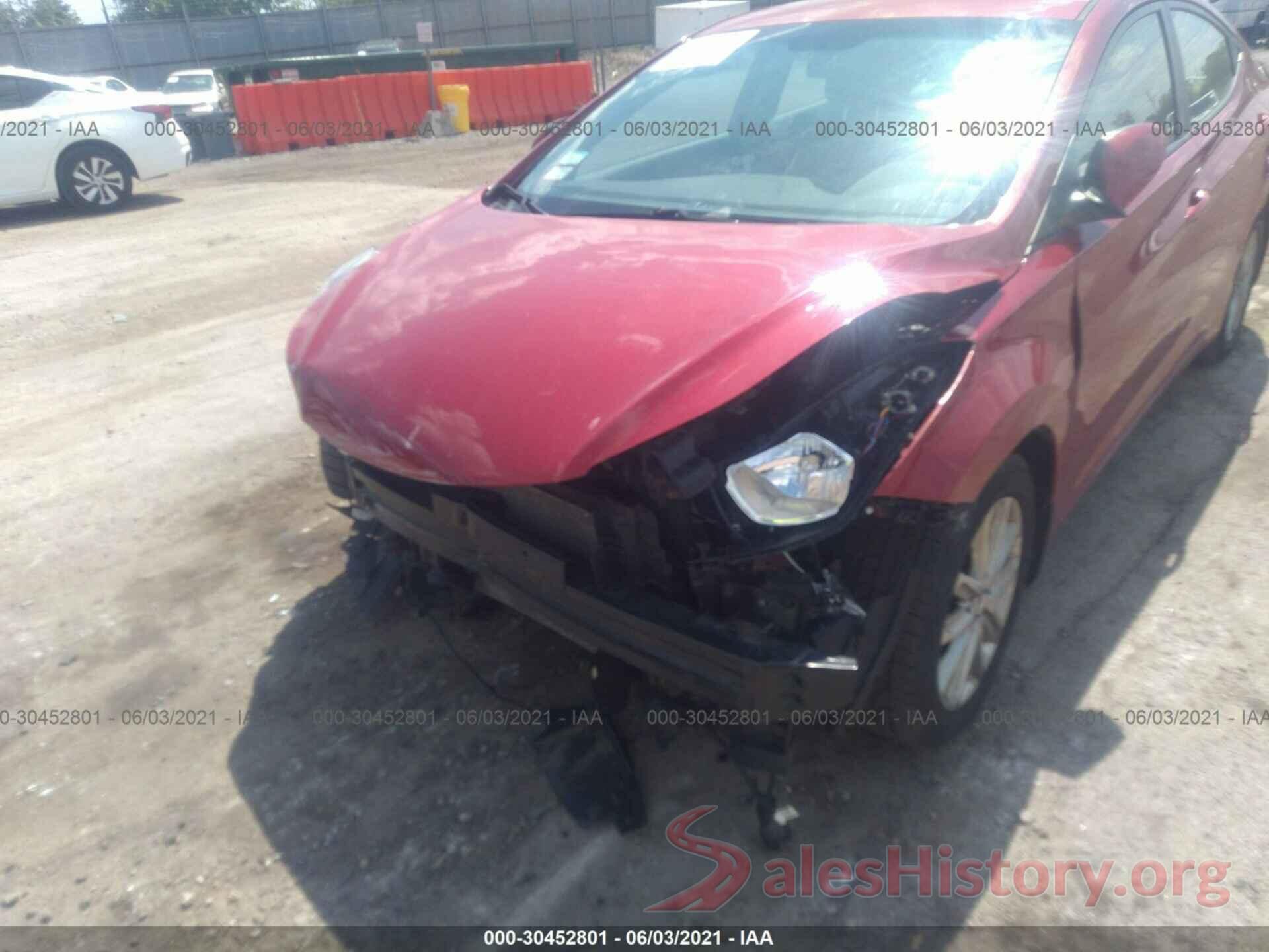 KMHDH4AE1FU358698 2015 HYUNDAI ELANTRA