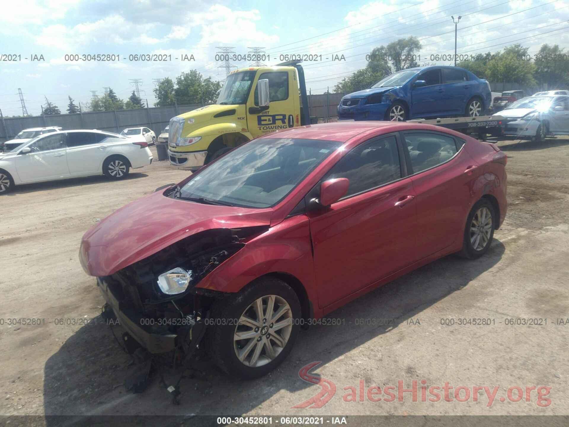 KMHDH4AE1FU358698 2015 HYUNDAI ELANTRA