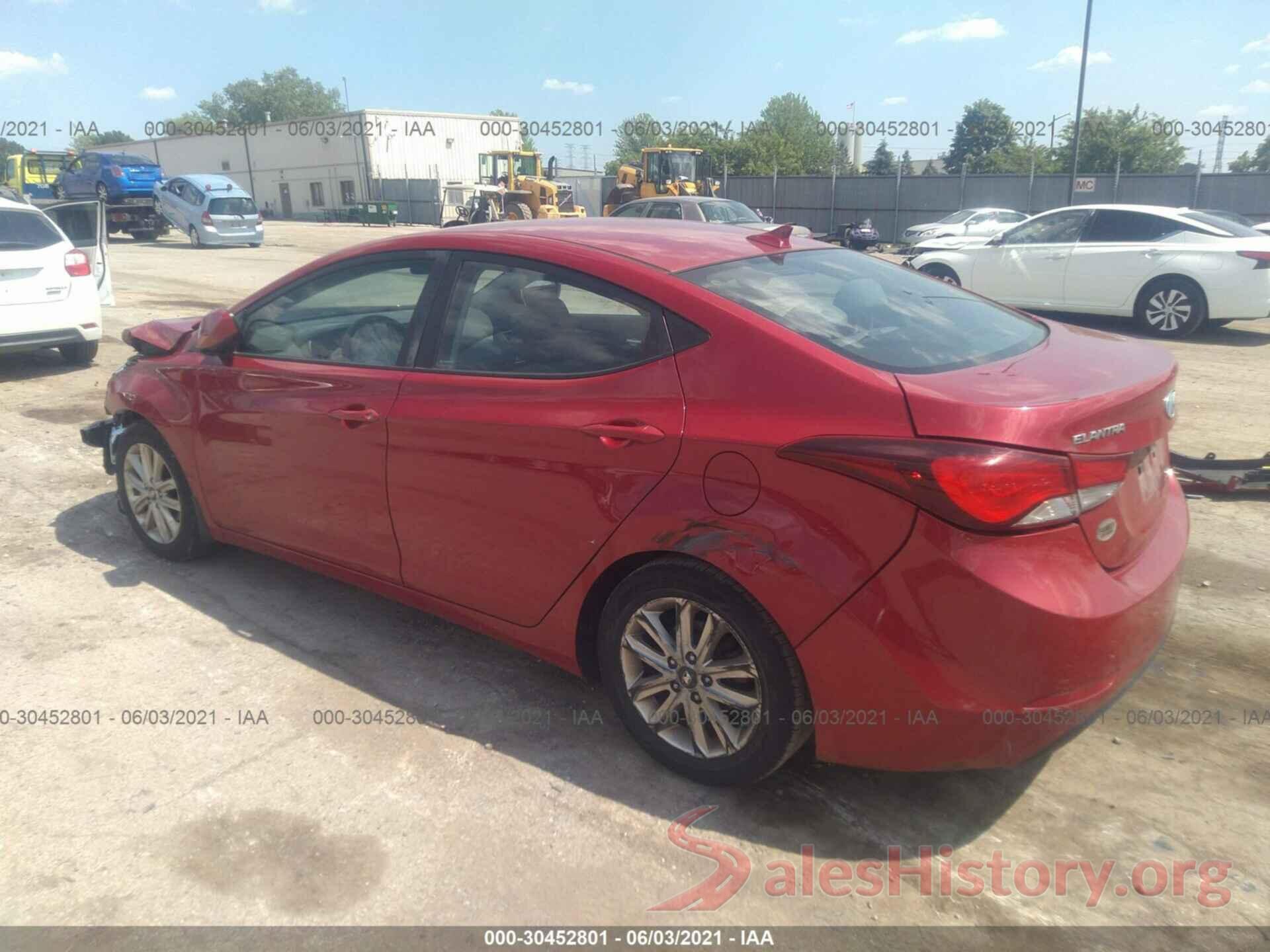 KMHDH4AE1FU358698 2015 HYUNDAI ELANTRA