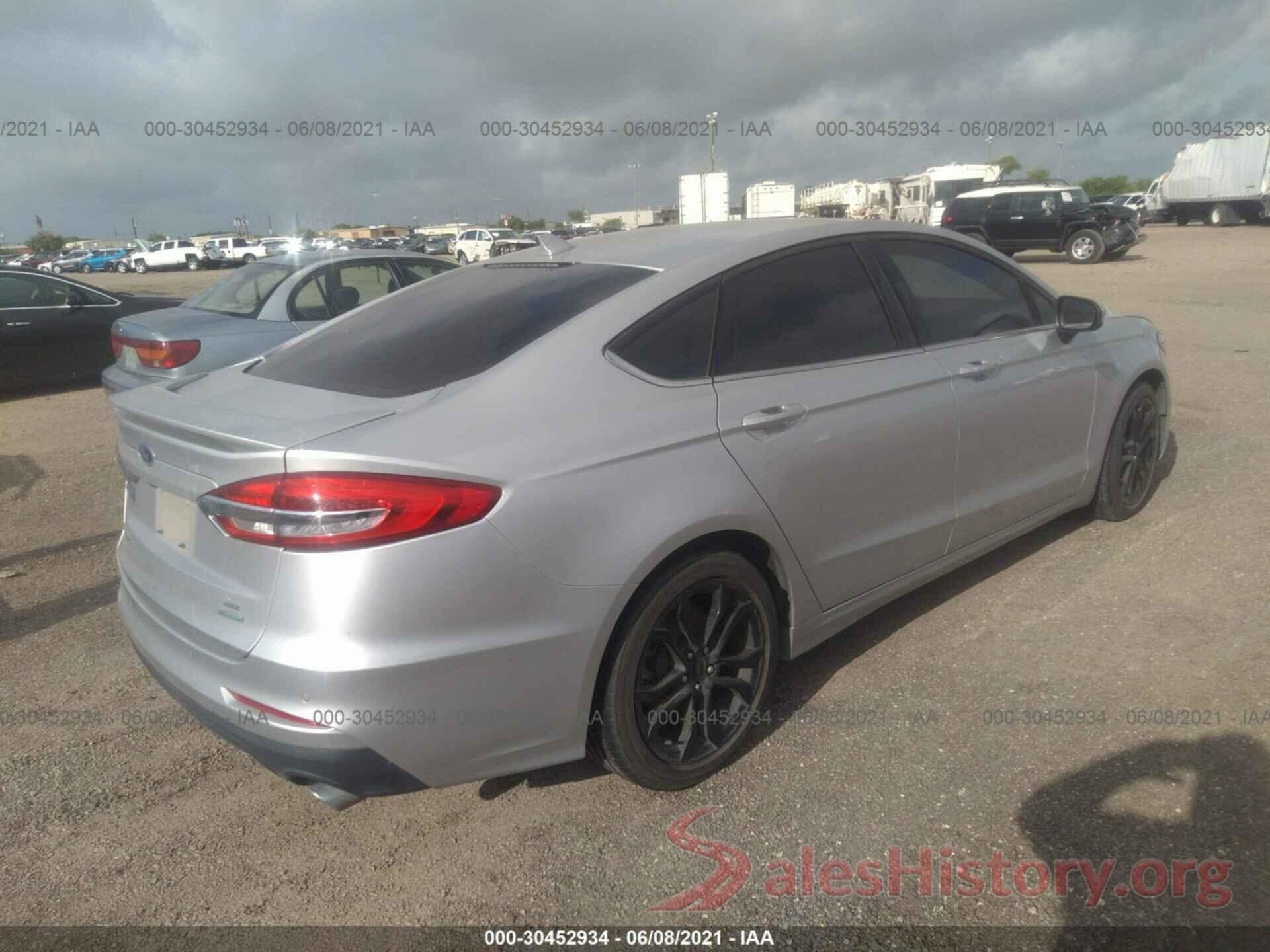 3FA6P0HD6KR170658 2019 FORD FUSION