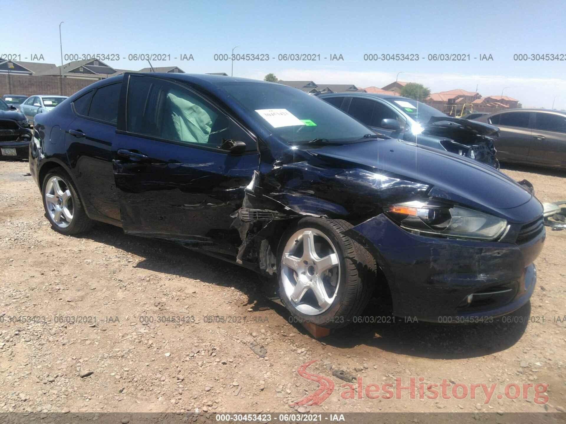 1C3CDFBB9GD565261 2016 DODGE DART