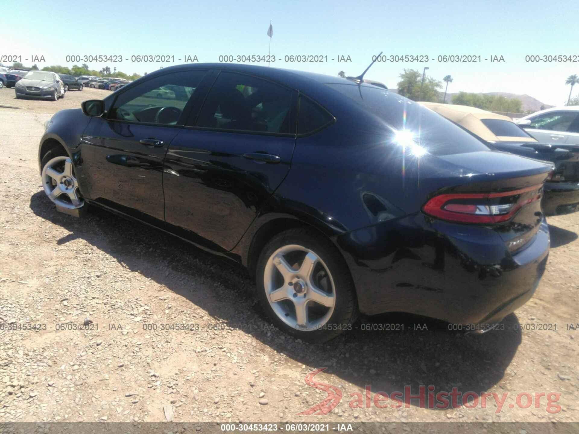 1C3CDFBB9GD565261 2016 DODGE DART