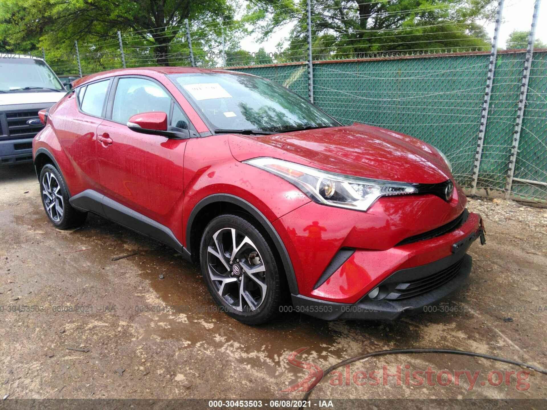 NMTKHMBX9JR048502 2018 TOYOTA C-HR