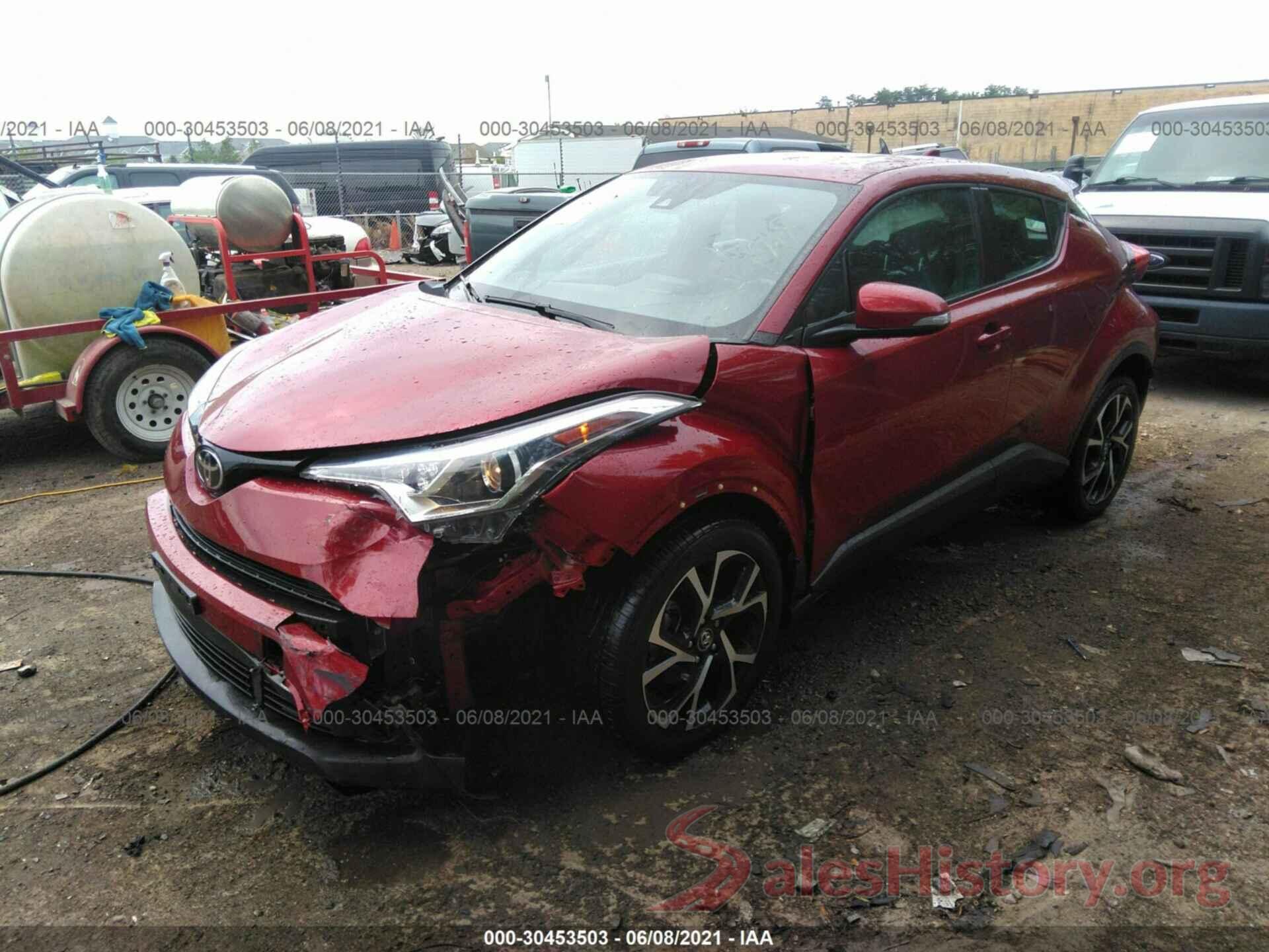 NMTKHMBX9JR048502 2018 TOYOTA C-HR