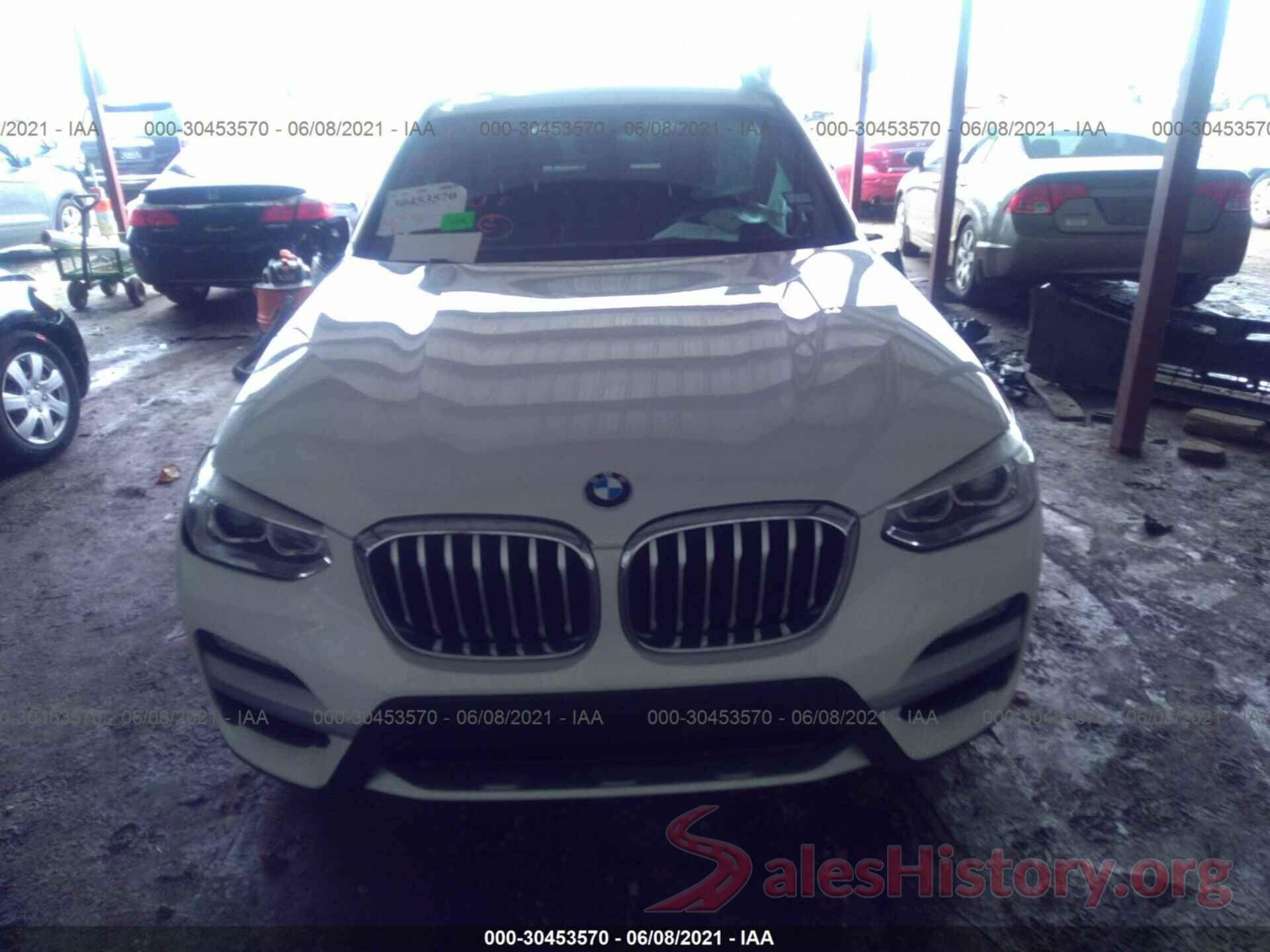 5UXTR7C51KLF36882 2019 BMW X3