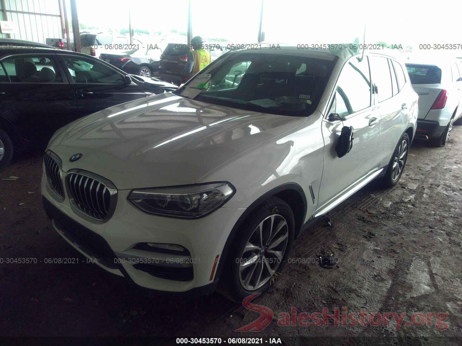 5UXTR7C51KLF36882 2019 BMW X3