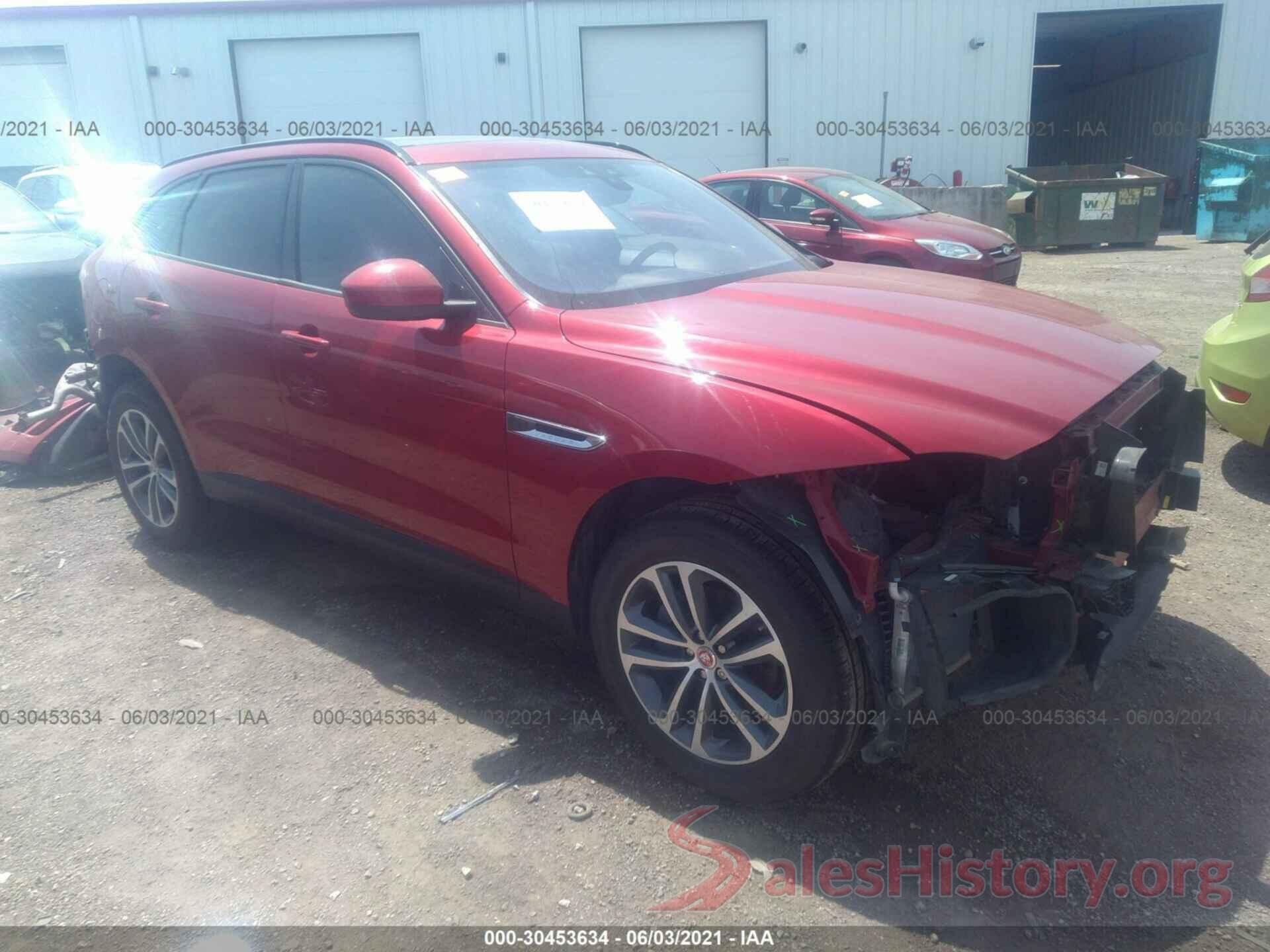 SADCJ2FXXJA263168 2018 JAGUAR F-PACE