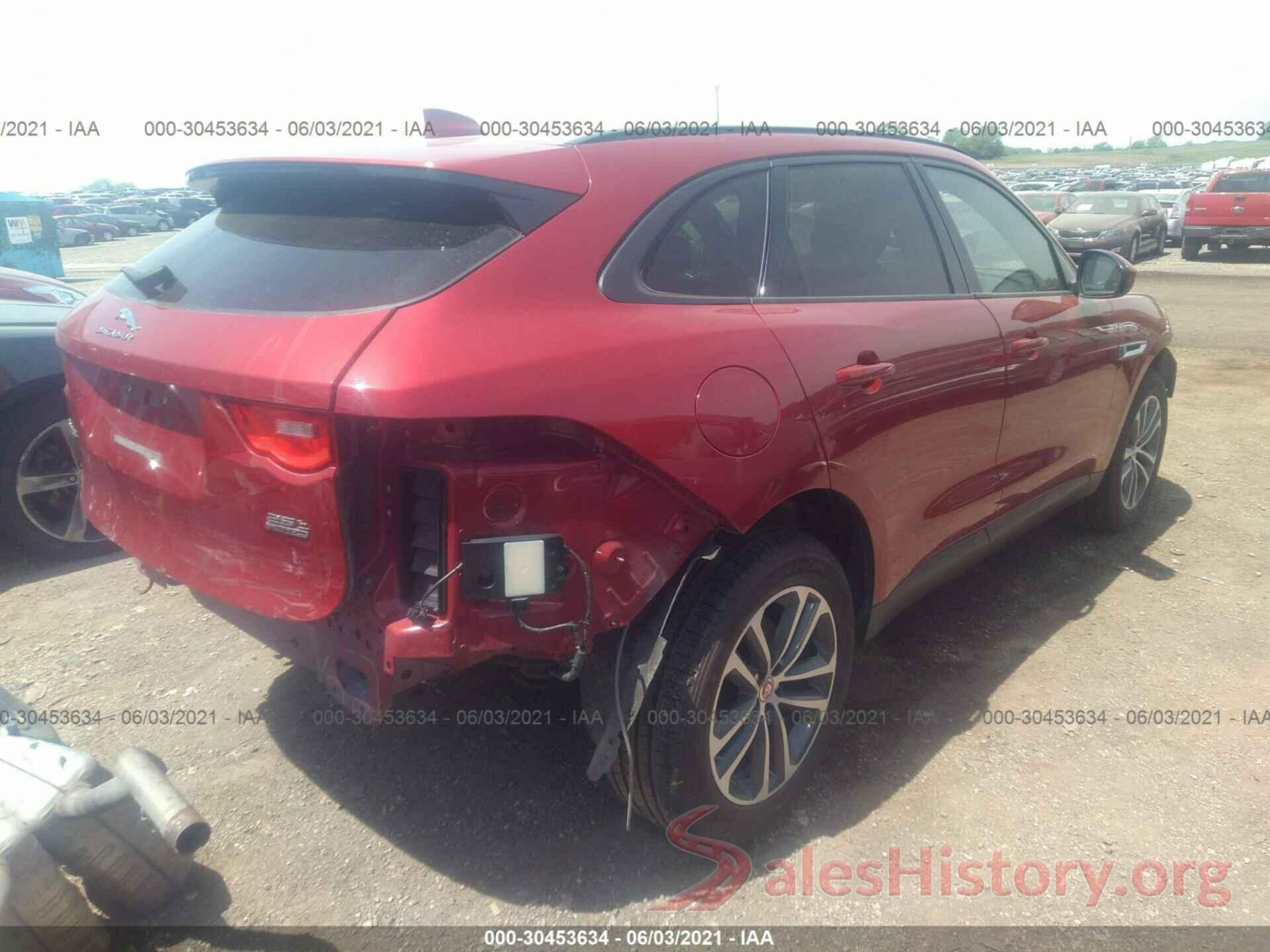 SADCJ2FXXJA263168 2018 JAGUAR F-PACE