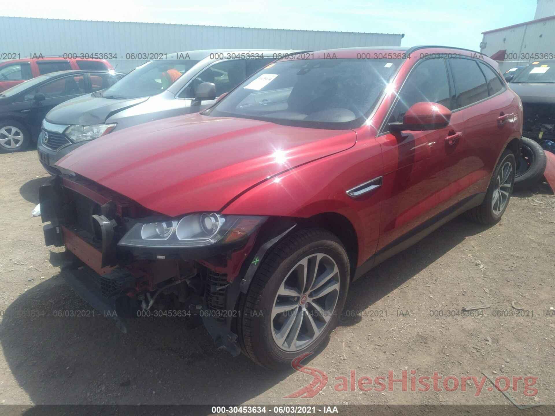 SADCJ2FXXJA263168 2018 JAGUAR F-PACE