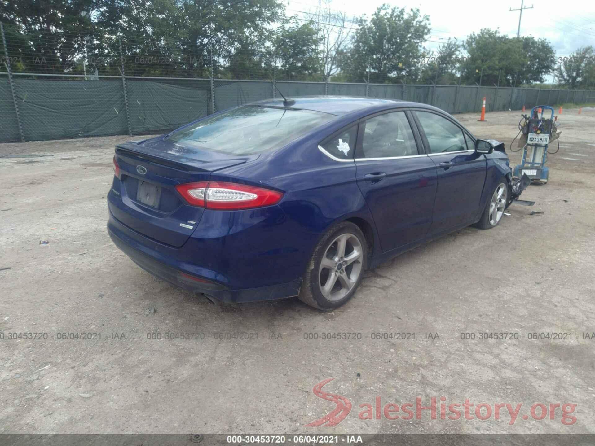 3FA6P0HD1GR349956 2016 FORD FUSION