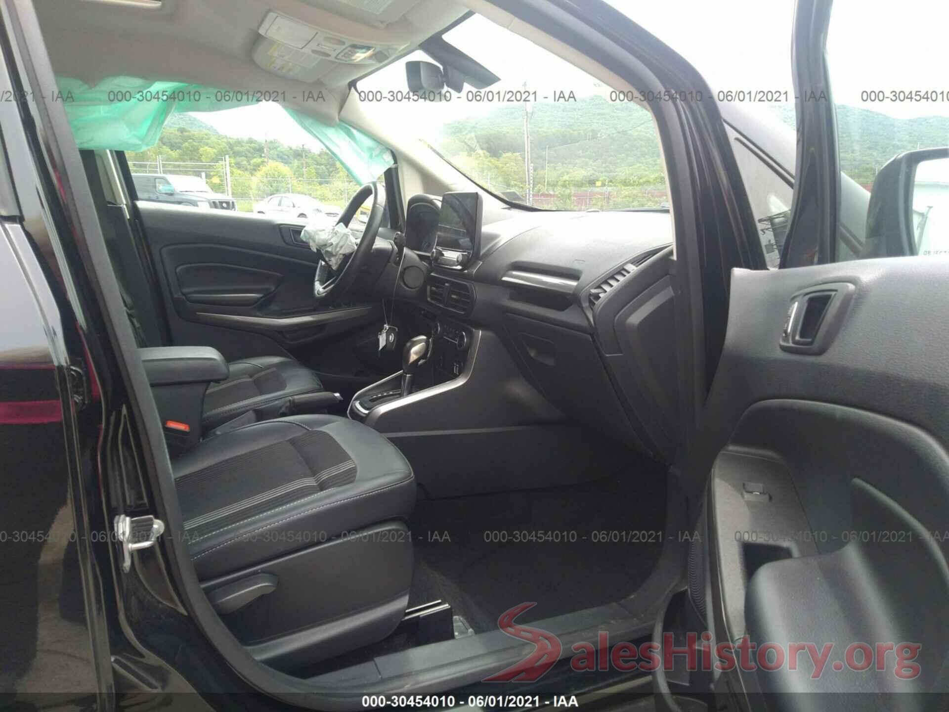 MAJ6S3JL6KC267519 2019 FORD ECOSPORT