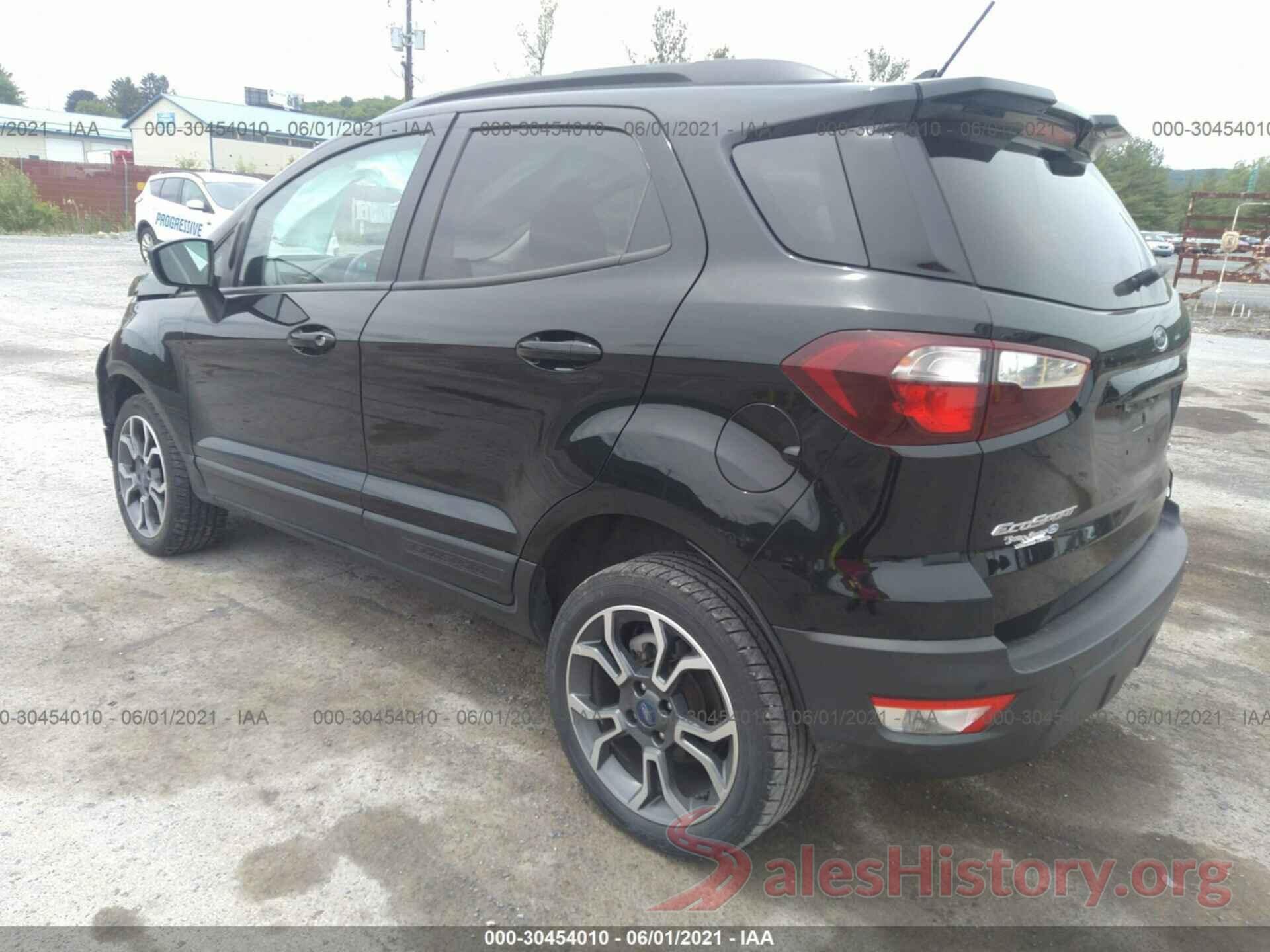 MAJ6S3JL6KC267519 2019 FORD ECOSPORT