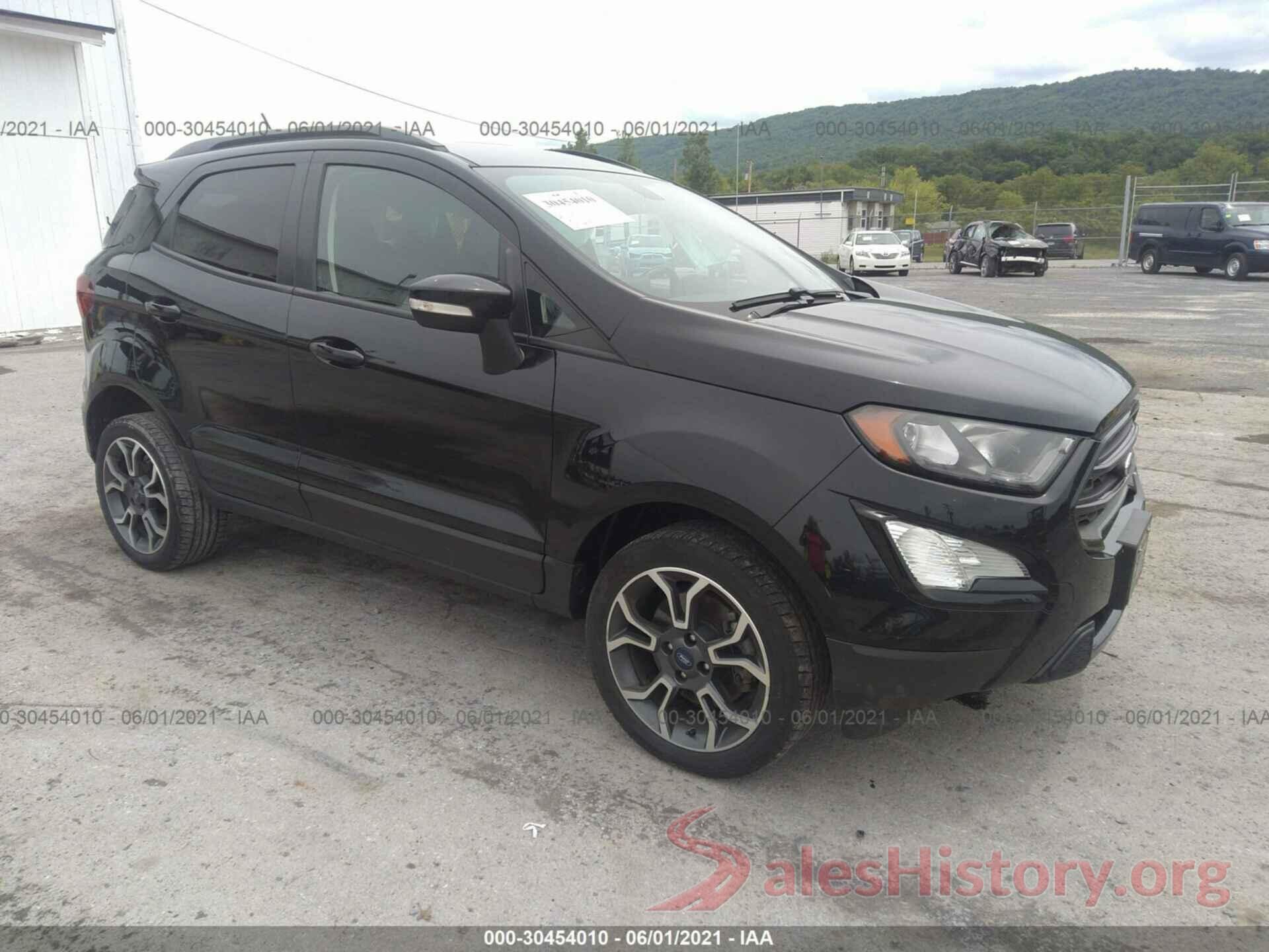 MAJ6S3JL6KC267519 2019 FORD ECOSPORT