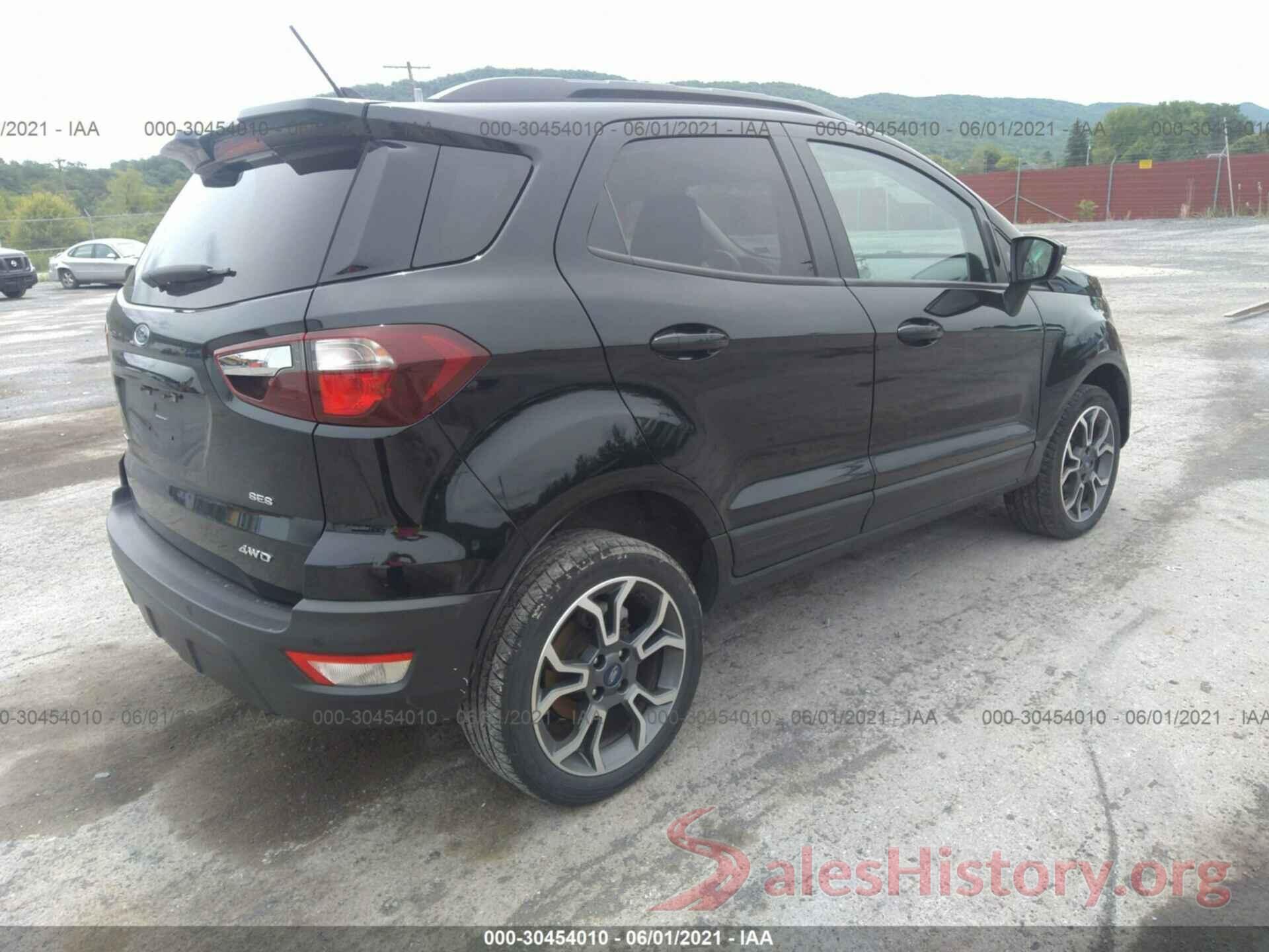 MAJ6S3JL6KC267519 2019 FORD ECOSPORT